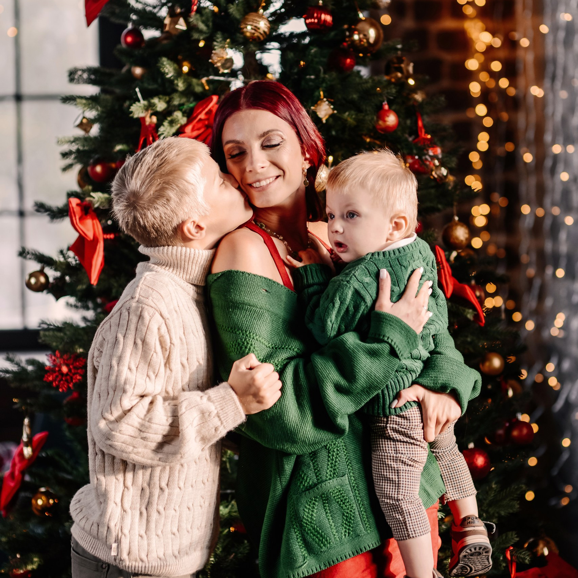 Семейная новогодняя съемка