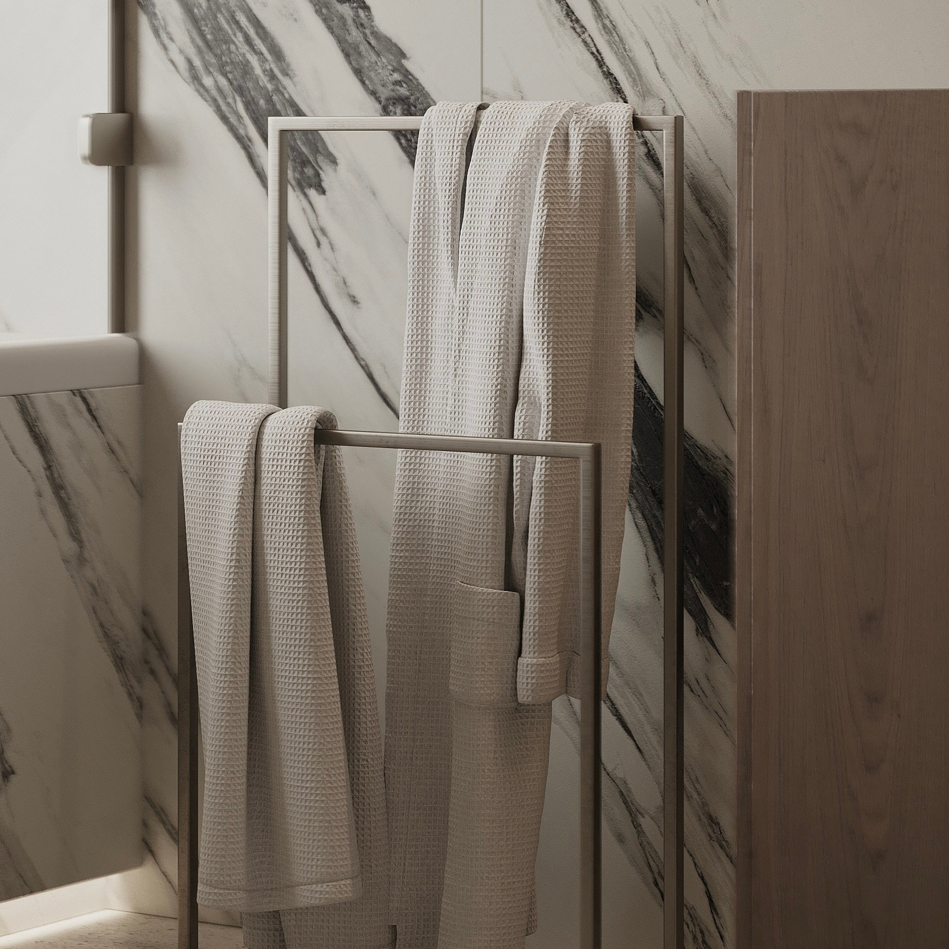 Ванная комната при мастер-спальне