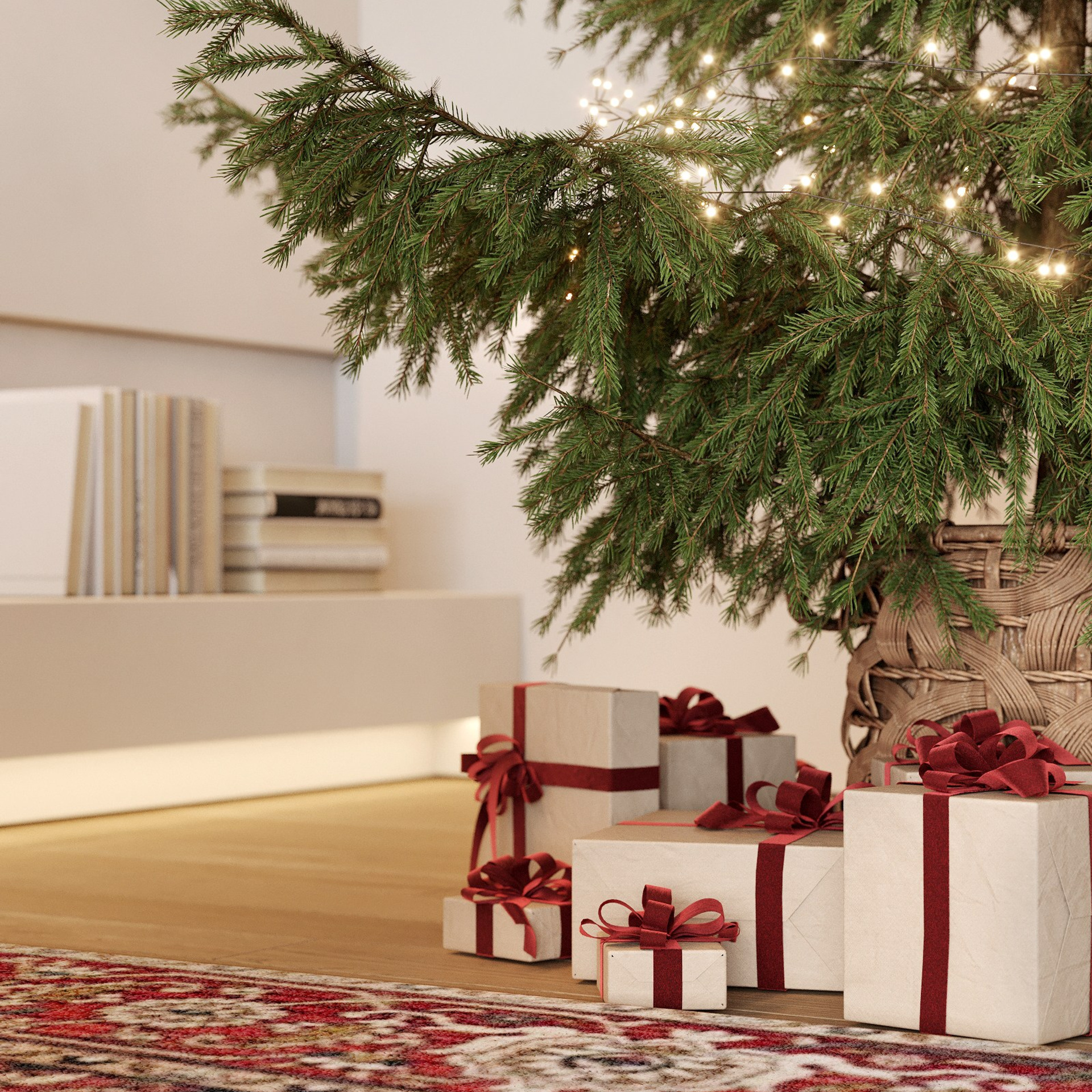 X-MAS MORNING | Дизайн концепция новогоднего интерьера. Студия дизайна интерьера в Сочи mon buro Дизайнер Павел Пура