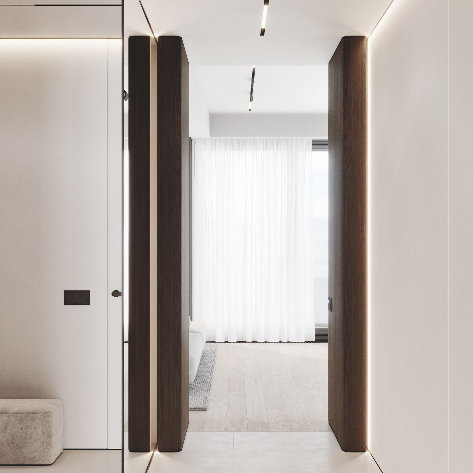 LAZURNY BEREG 140 | Дизайн проект квартиры для летнего отдыха в Сочи. Студия дизайна интерьера в Сочи mon buro Дизайнер Павел Пура