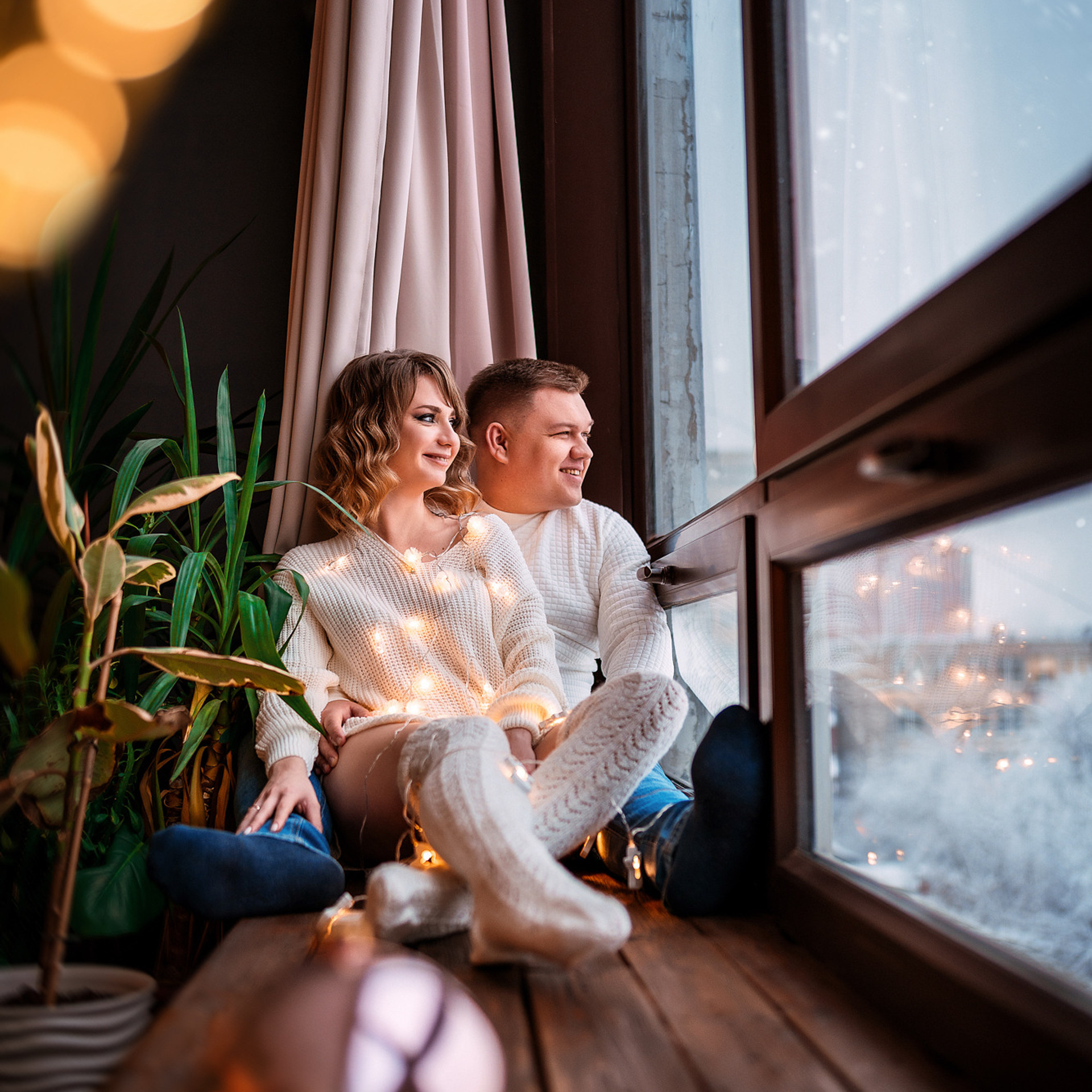 Оля и Алексей