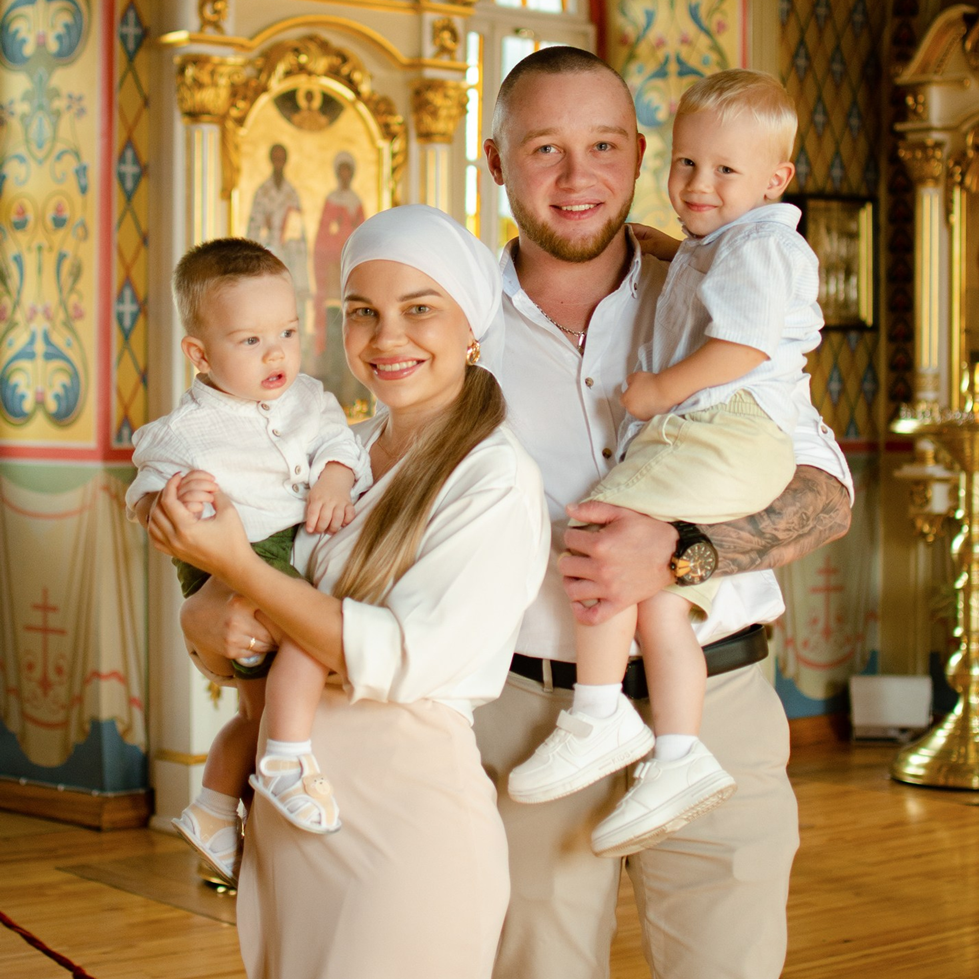 Съёмка крещение