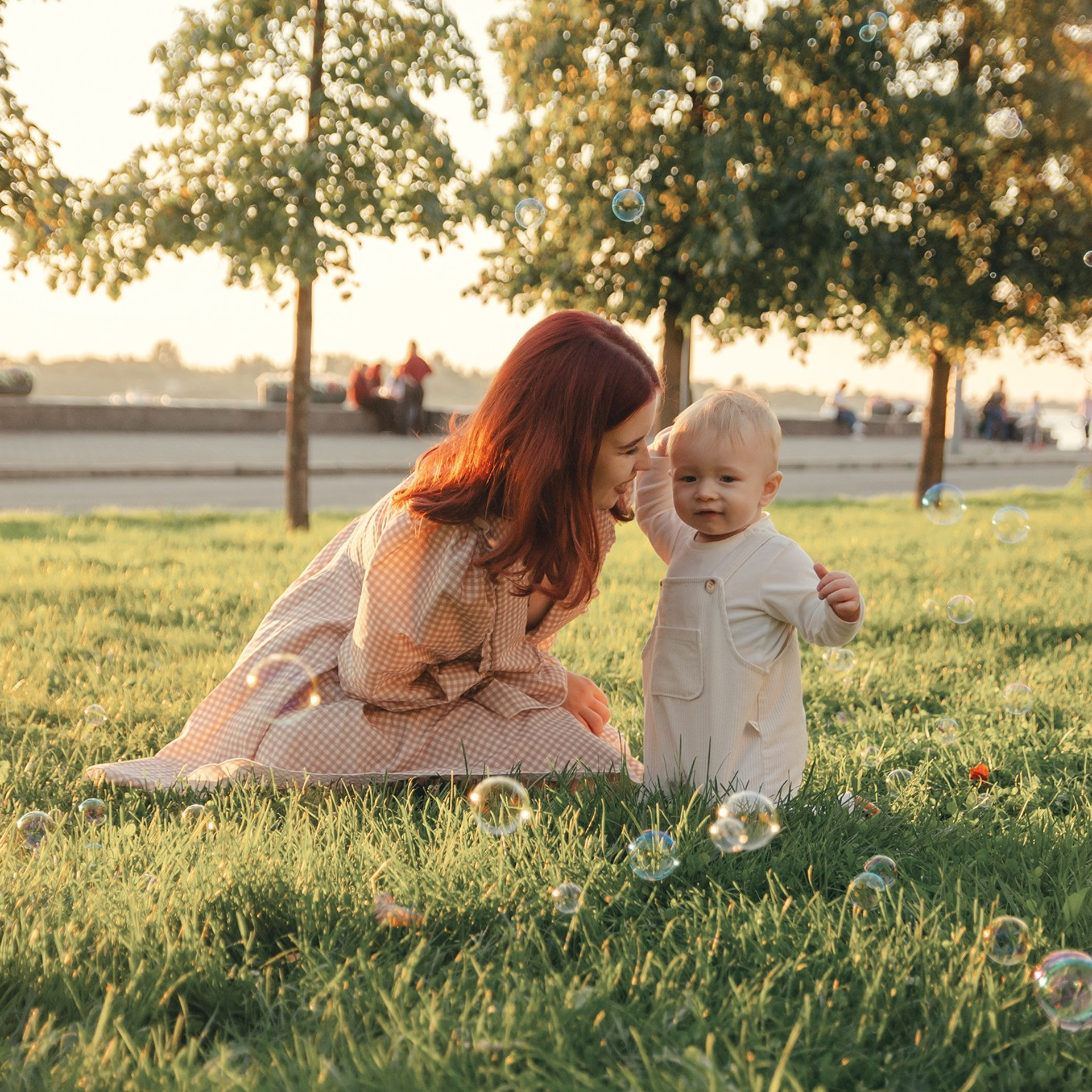 Семейная съёмка в парке