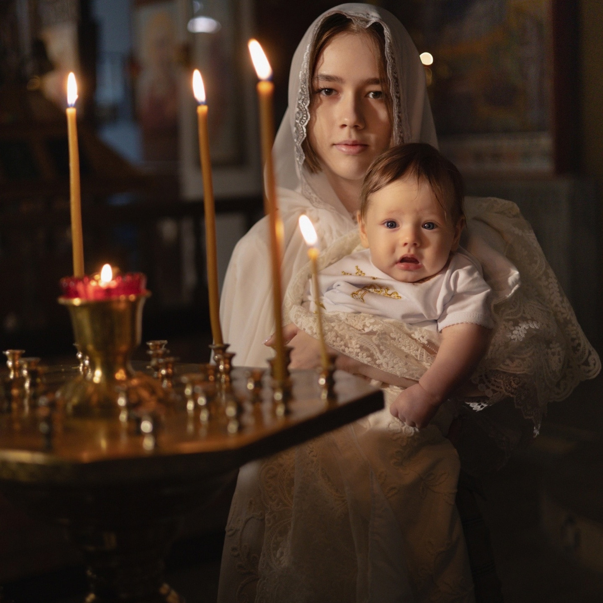 Самый драгоценный момент — таинство крещения