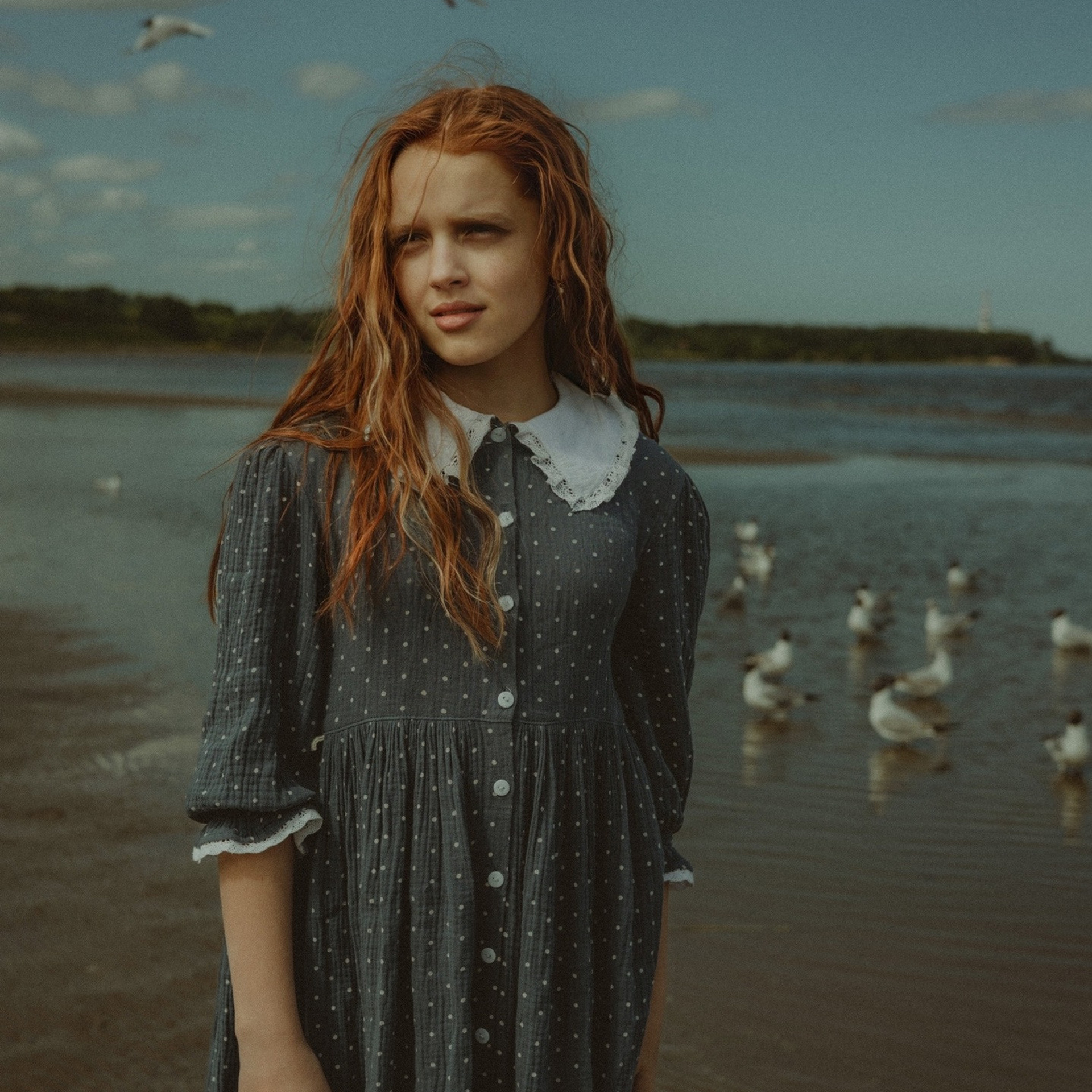 Питер. Девочка и море