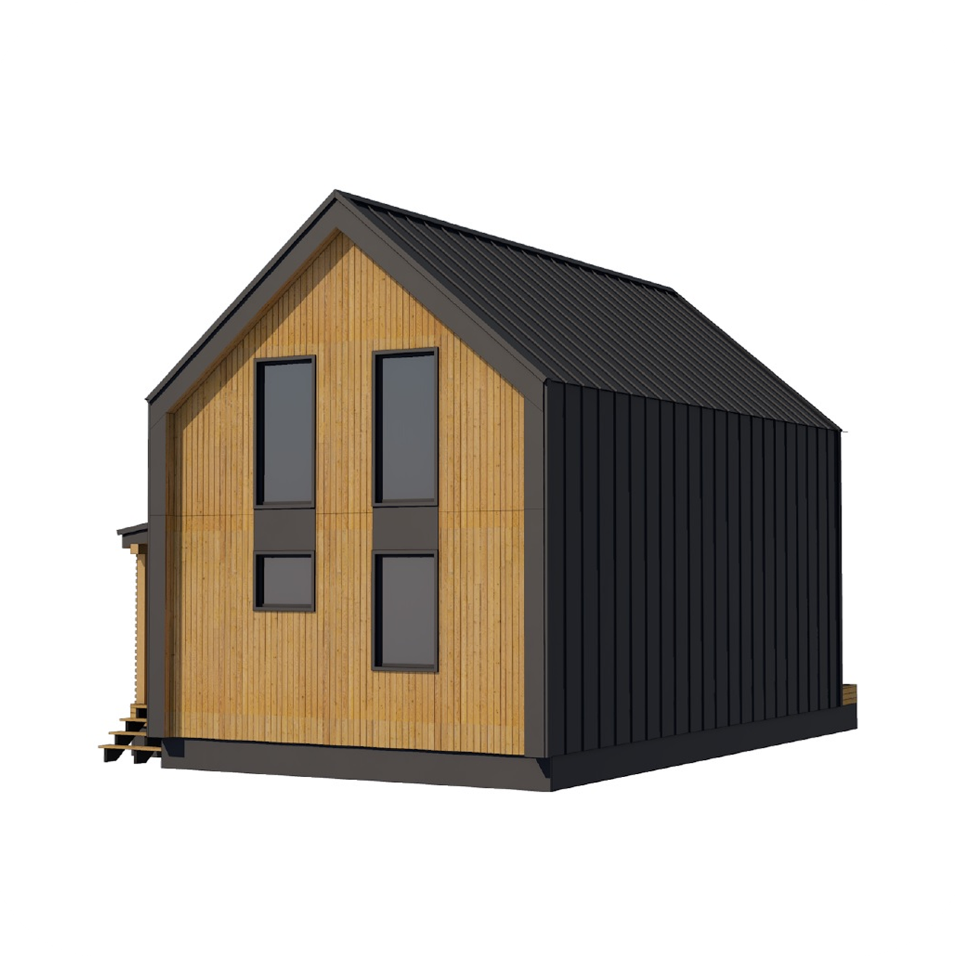 Barn house. С. Строй | Строительство каркасных домов, бань и мангальных зон под ключ. Фиксированная смета. Москва и МО