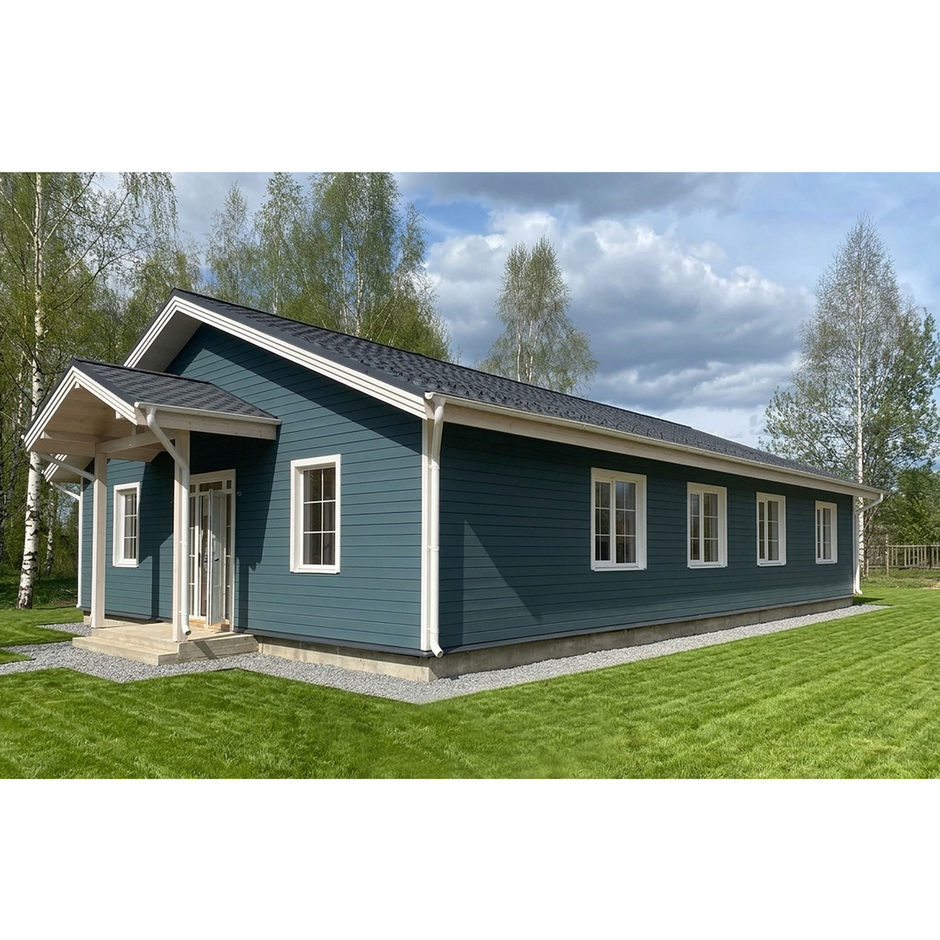 Long house. С. Строй | Строительство каркасных домов, бань и мангальных зон под ключ. Фиксированная смета