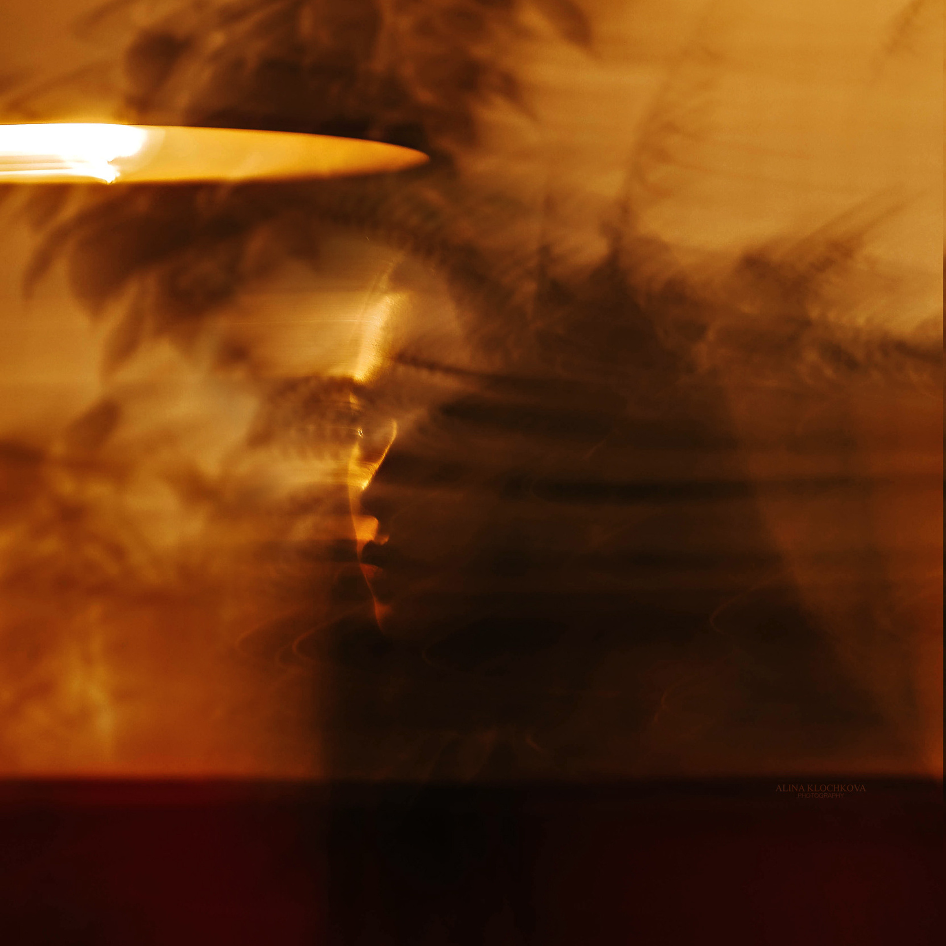 Портрет в кафе