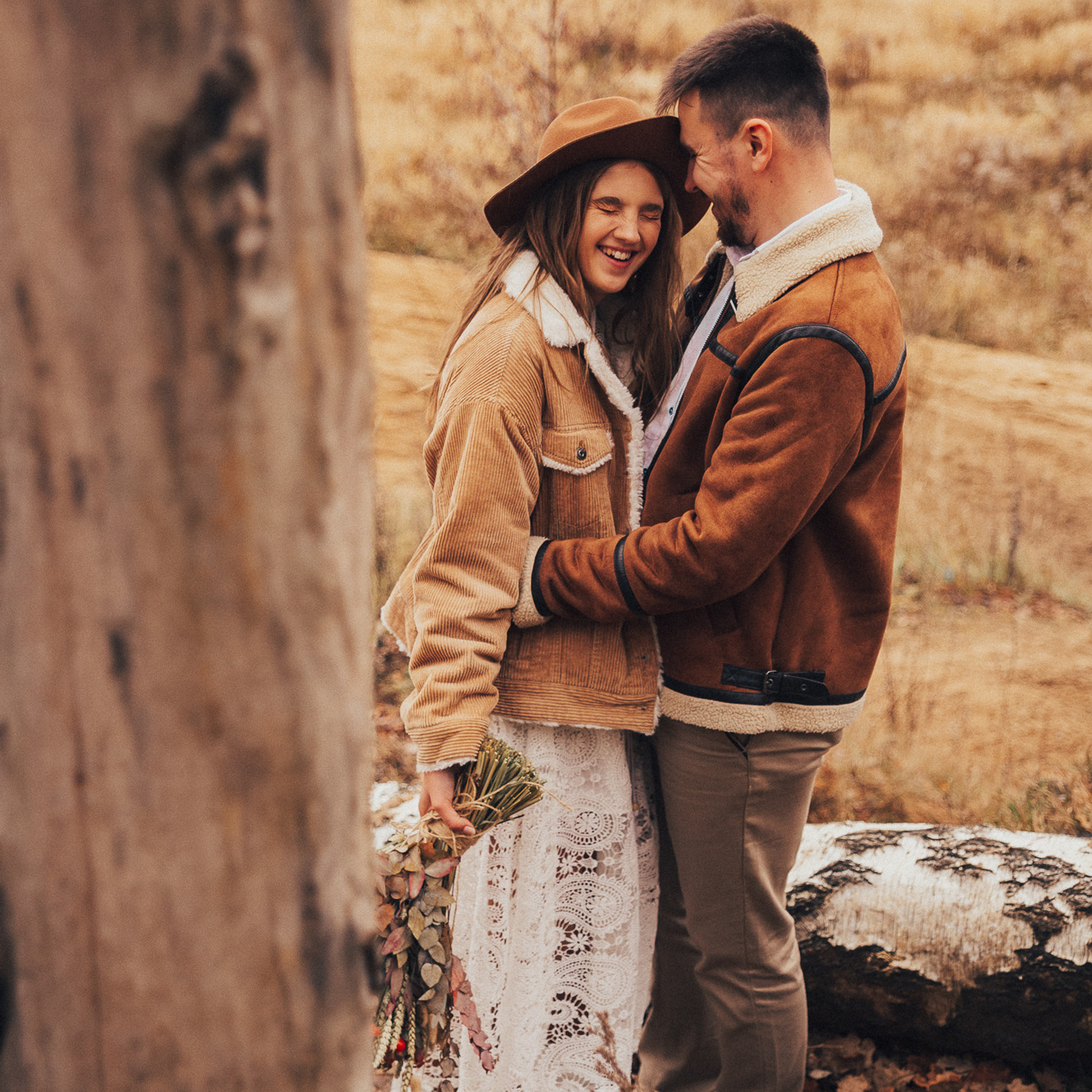 Леся Ваня. Лесная свадьба в ноябре