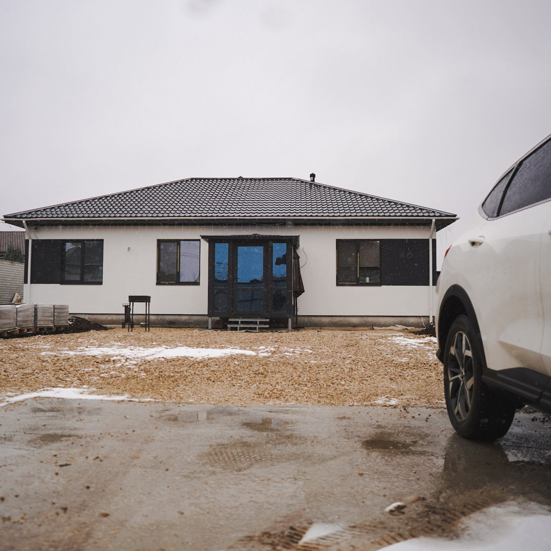 Одноэтажный дом на 140 м²