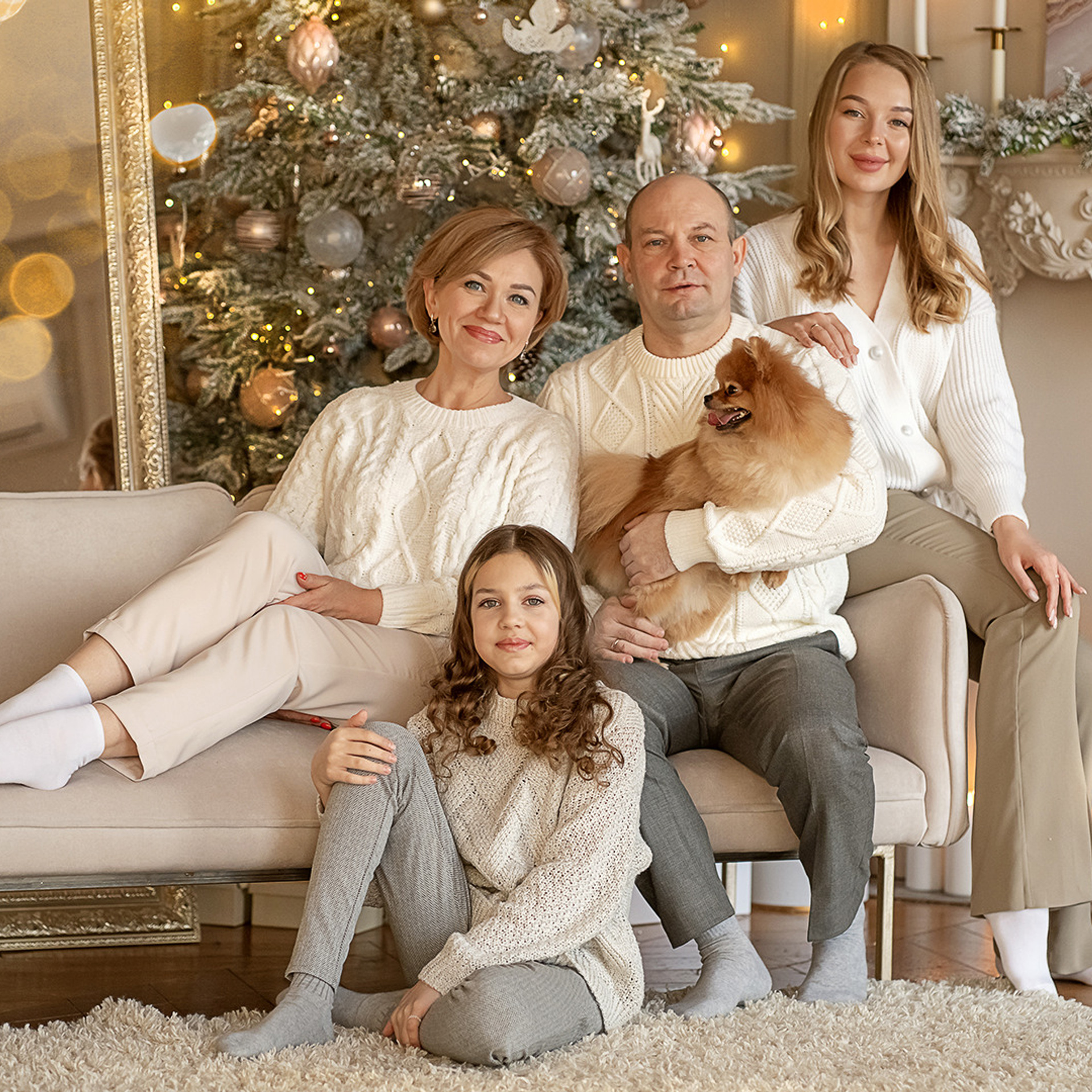 Новогодние съёмки. Фотограф Татьяна Митрофанова