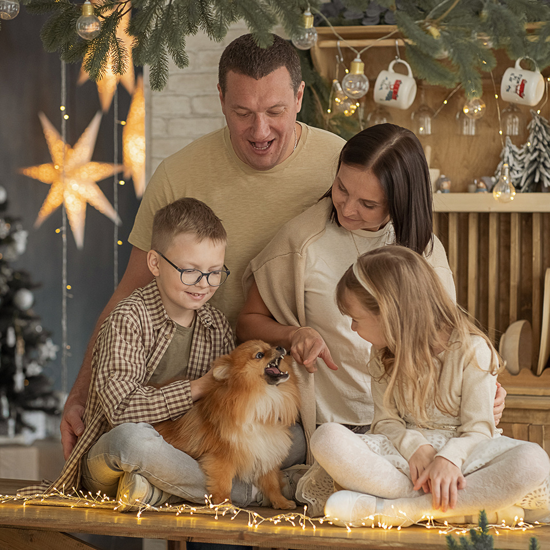 Новогодние съёмки. Фотограф Татьяна Митрофанова