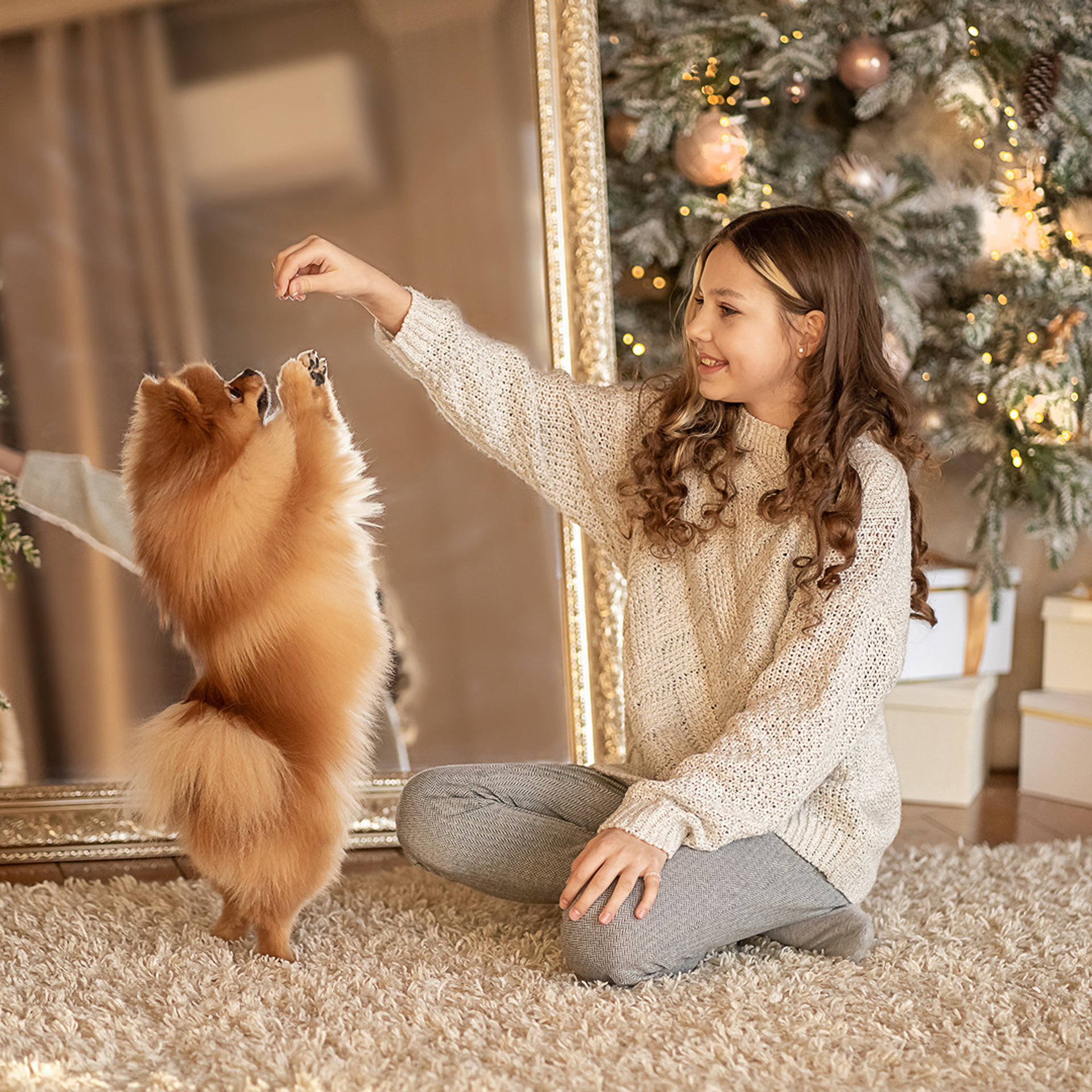 Новогодние съёмки. Фотограф Татьяна Митрофанова