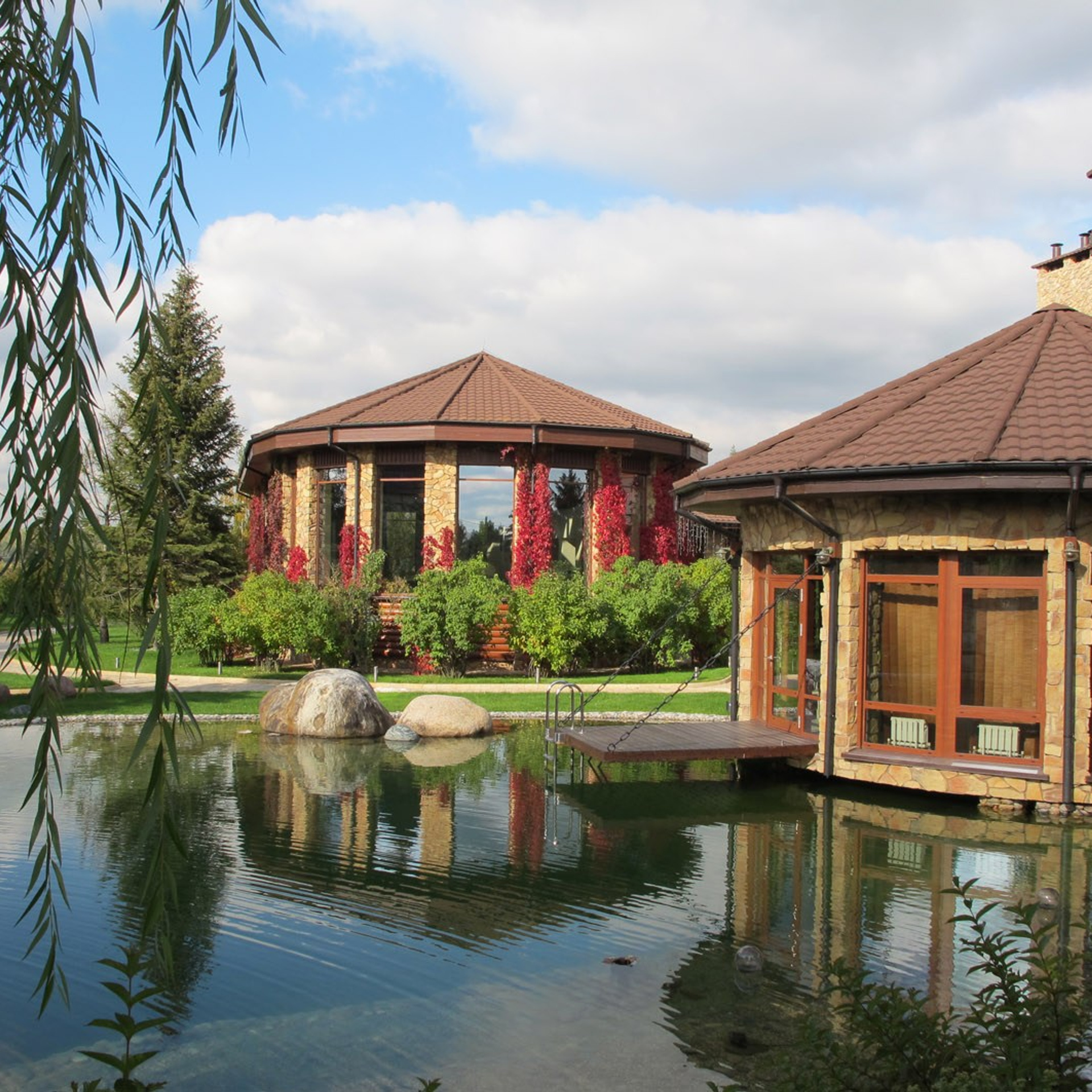 Архив. Имение в стиле «Канадское шале», Моск.обл 2006