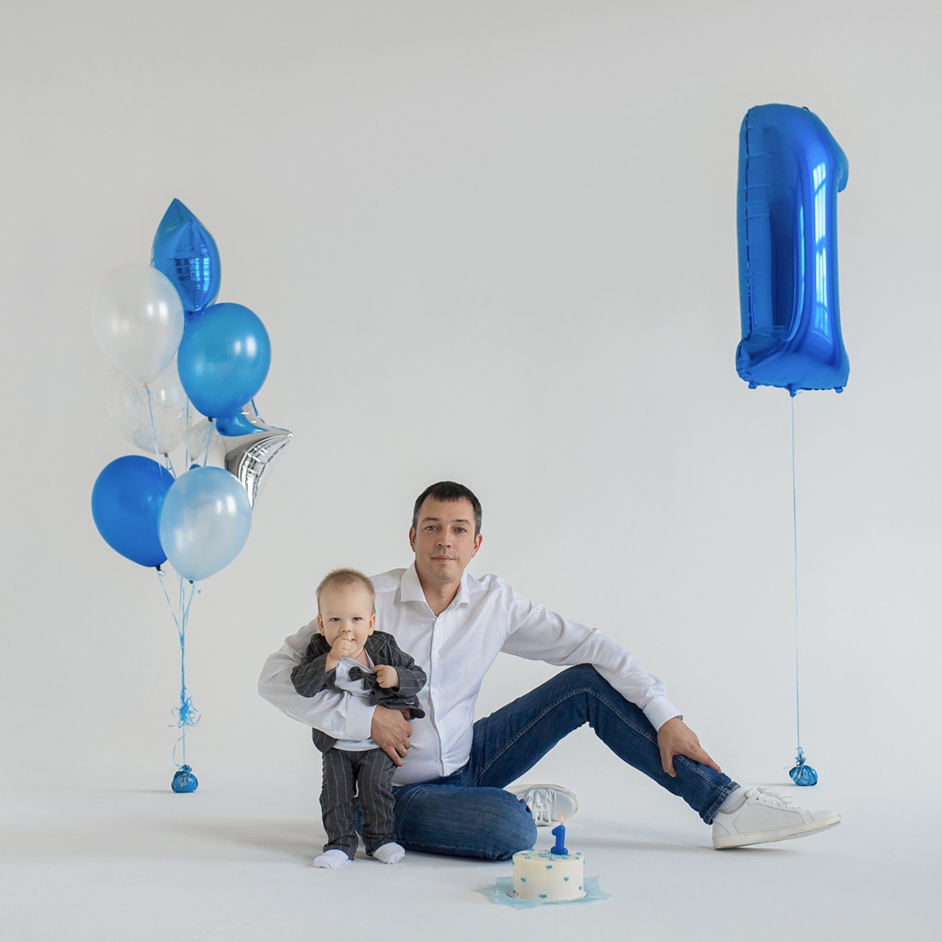 Первый годик в стиле минимализм