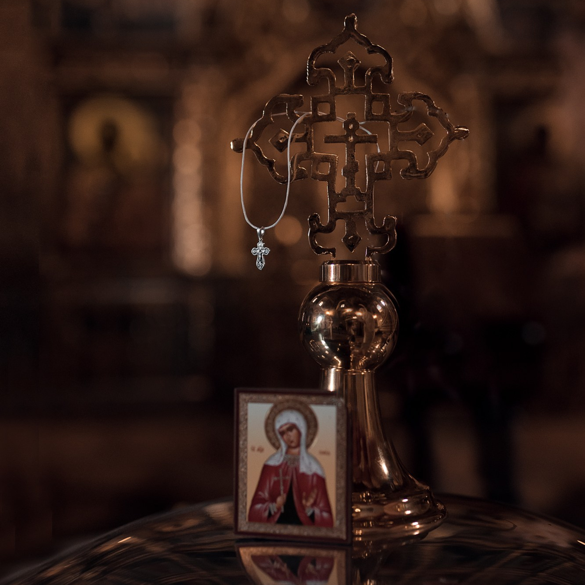 Крещение в соборе Успения Пресвятой Богородицы на Крутицком подворье