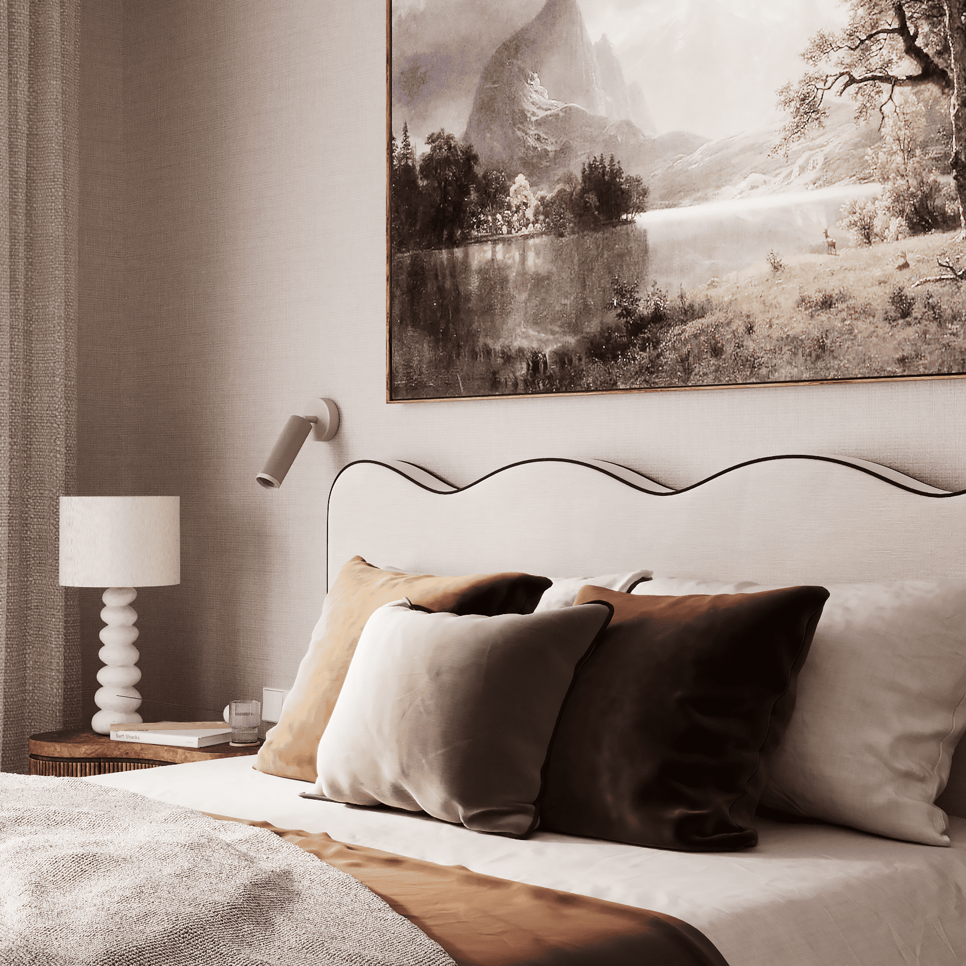 The caramel bedroom_A3_2024