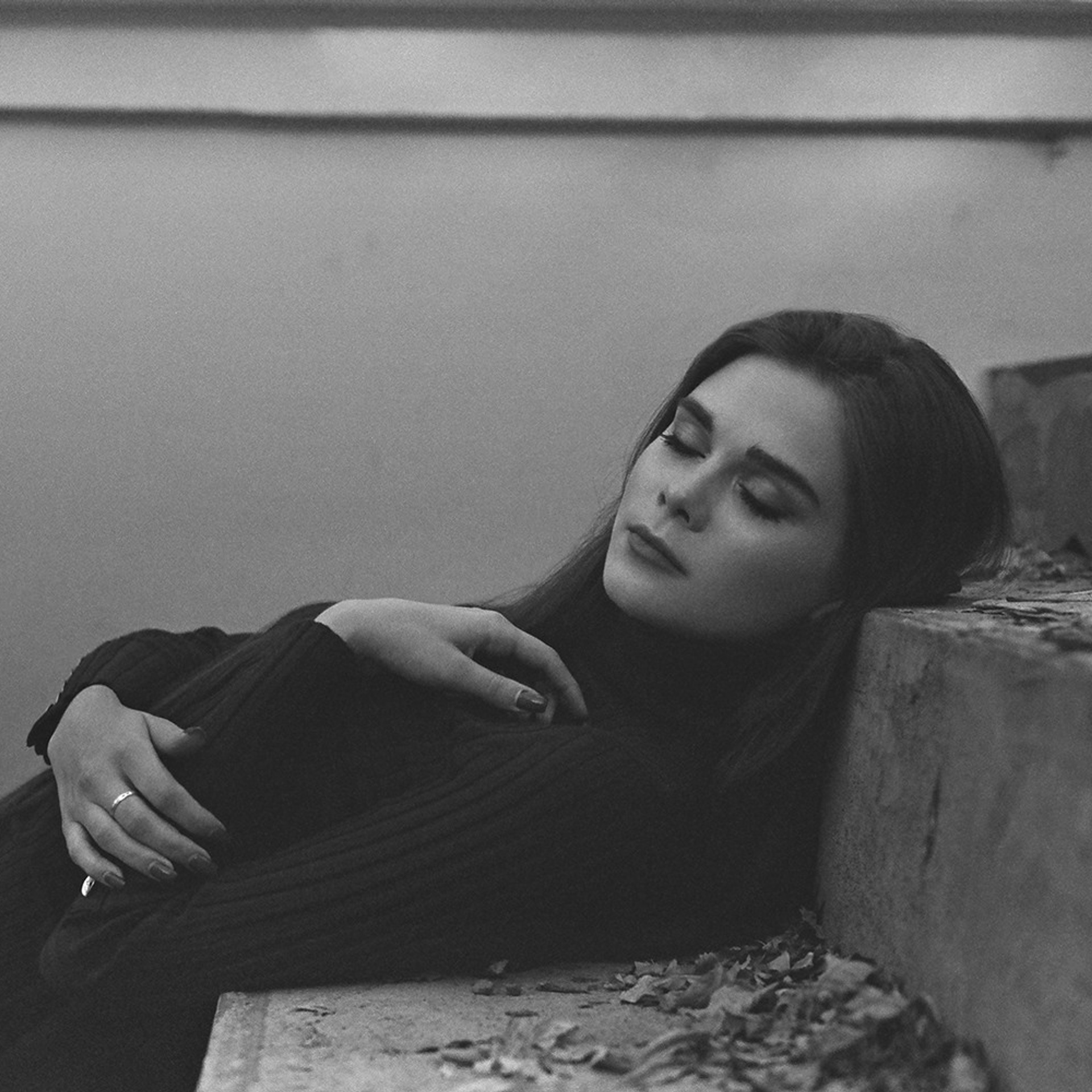 Настя — осенняя прогулка