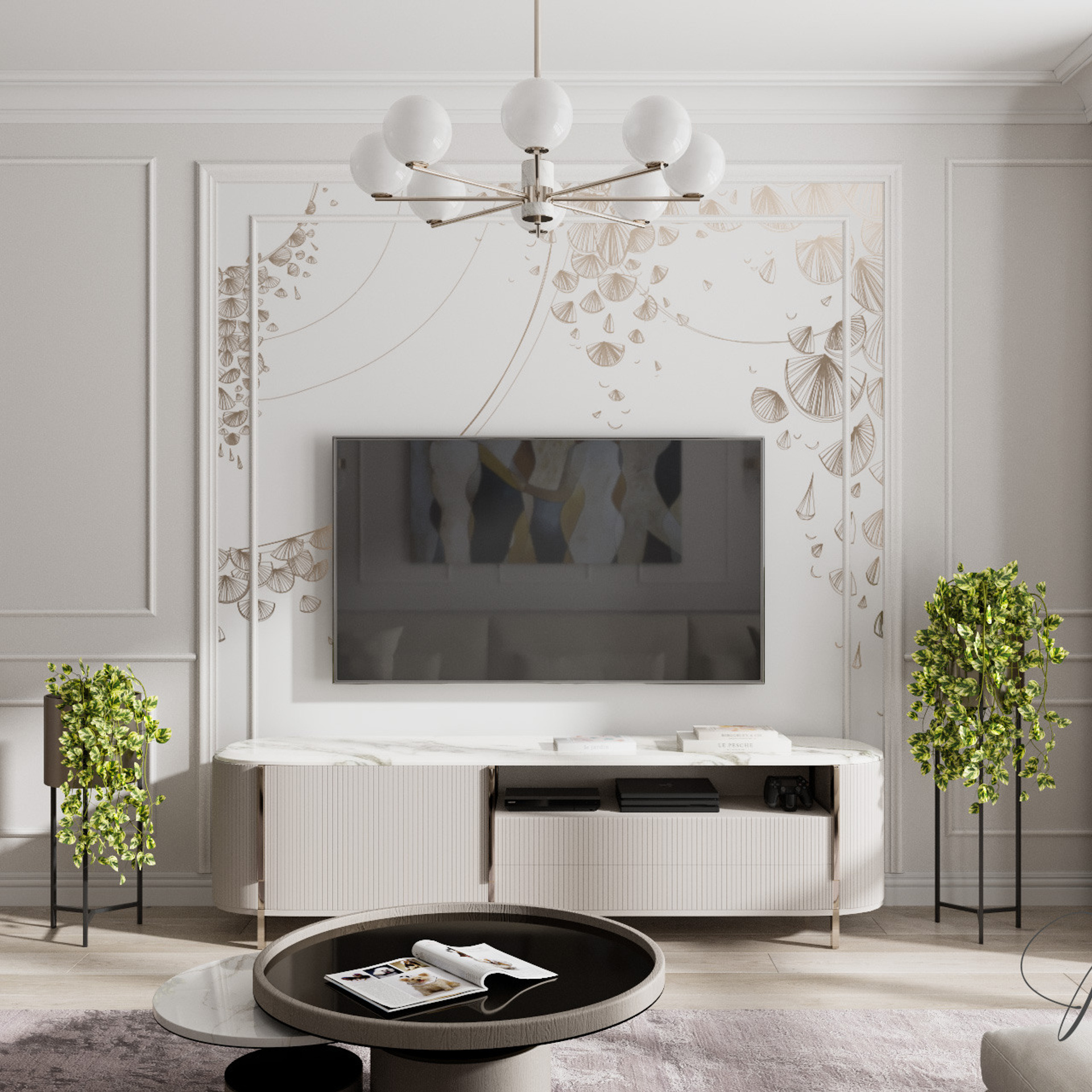 Квартира на Соколе, 102 м². Дизайн интерьера домов и квартир в Москве