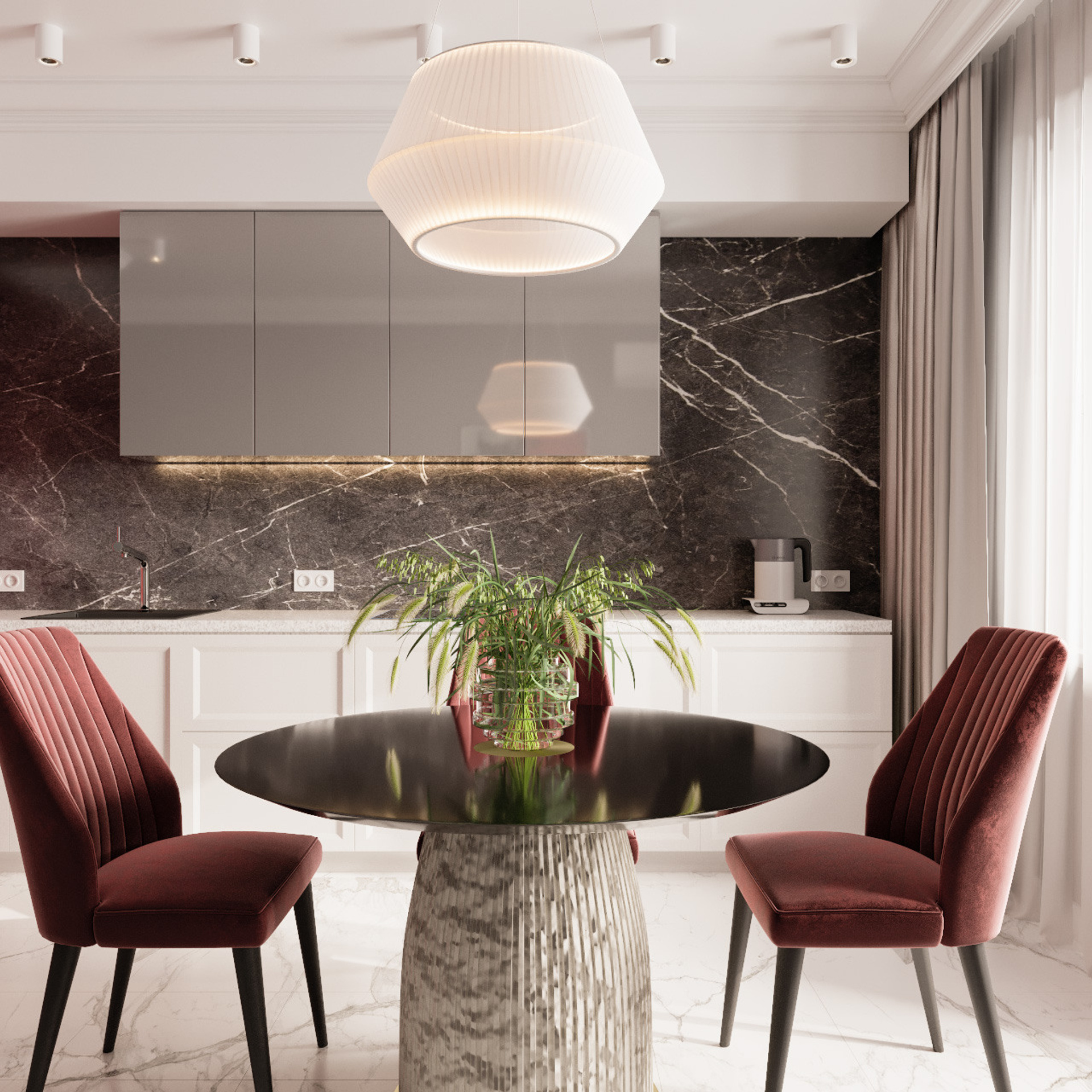 Квартира на ул. Каховка, 86 м². Дизайн интерьера домов и квартир в Москве