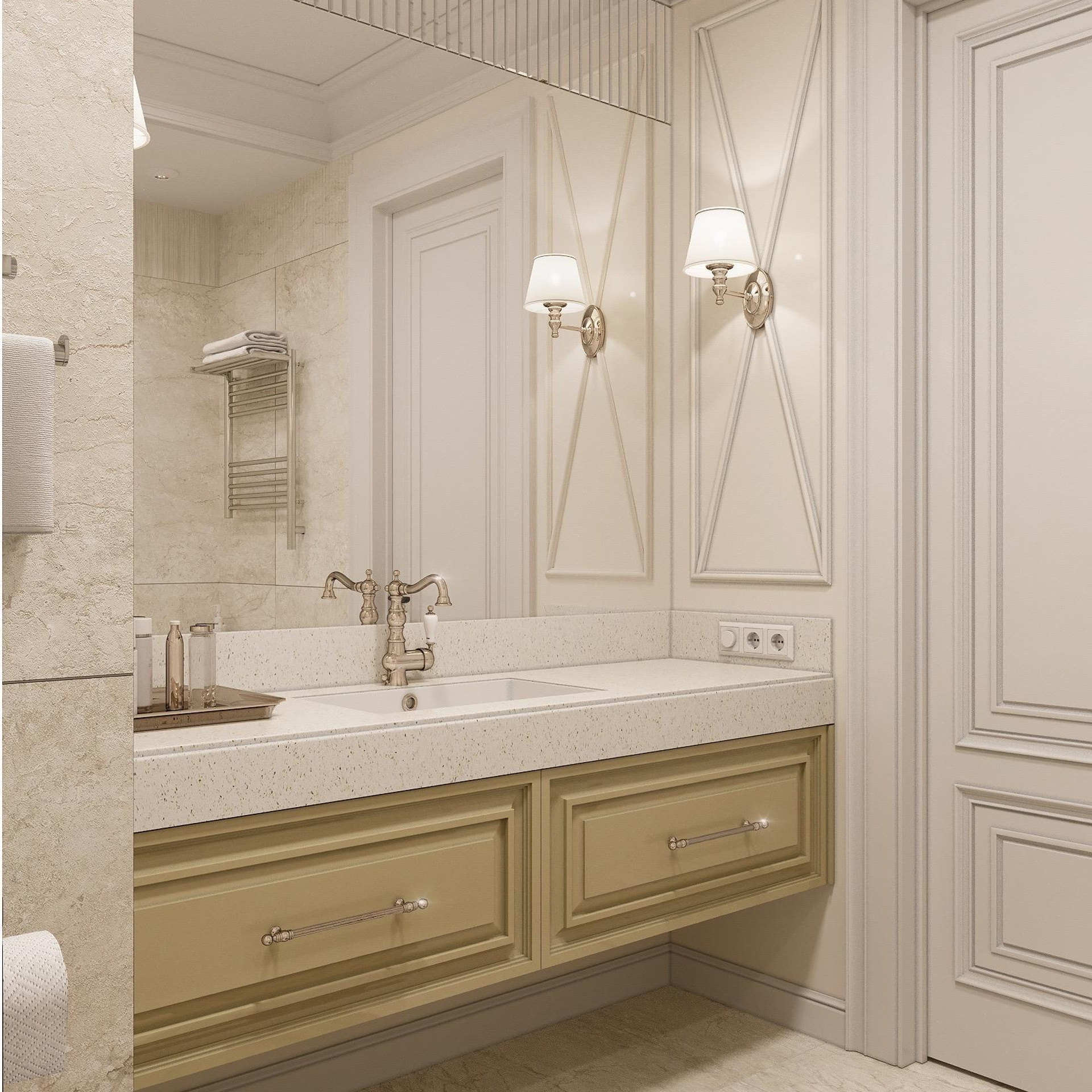 Квартира ЖК «Кверкус», 150 м². Дизайн интерьера домов и квартир в Москве