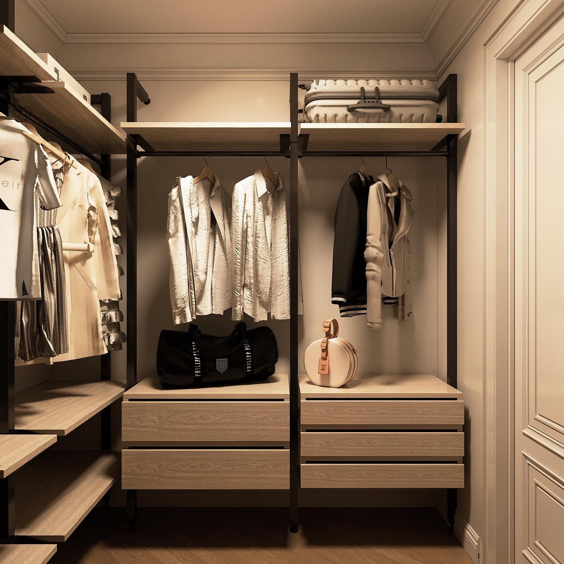 Квартира ЖК «Кверкус», 150 м². Дизайн интерьера домов и квартир в Москве