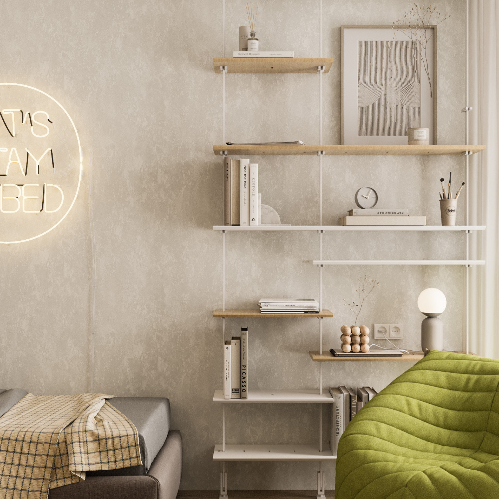 Квартира в Сколково, 130 м². Дизайн интерьера домов и квартир в Москве