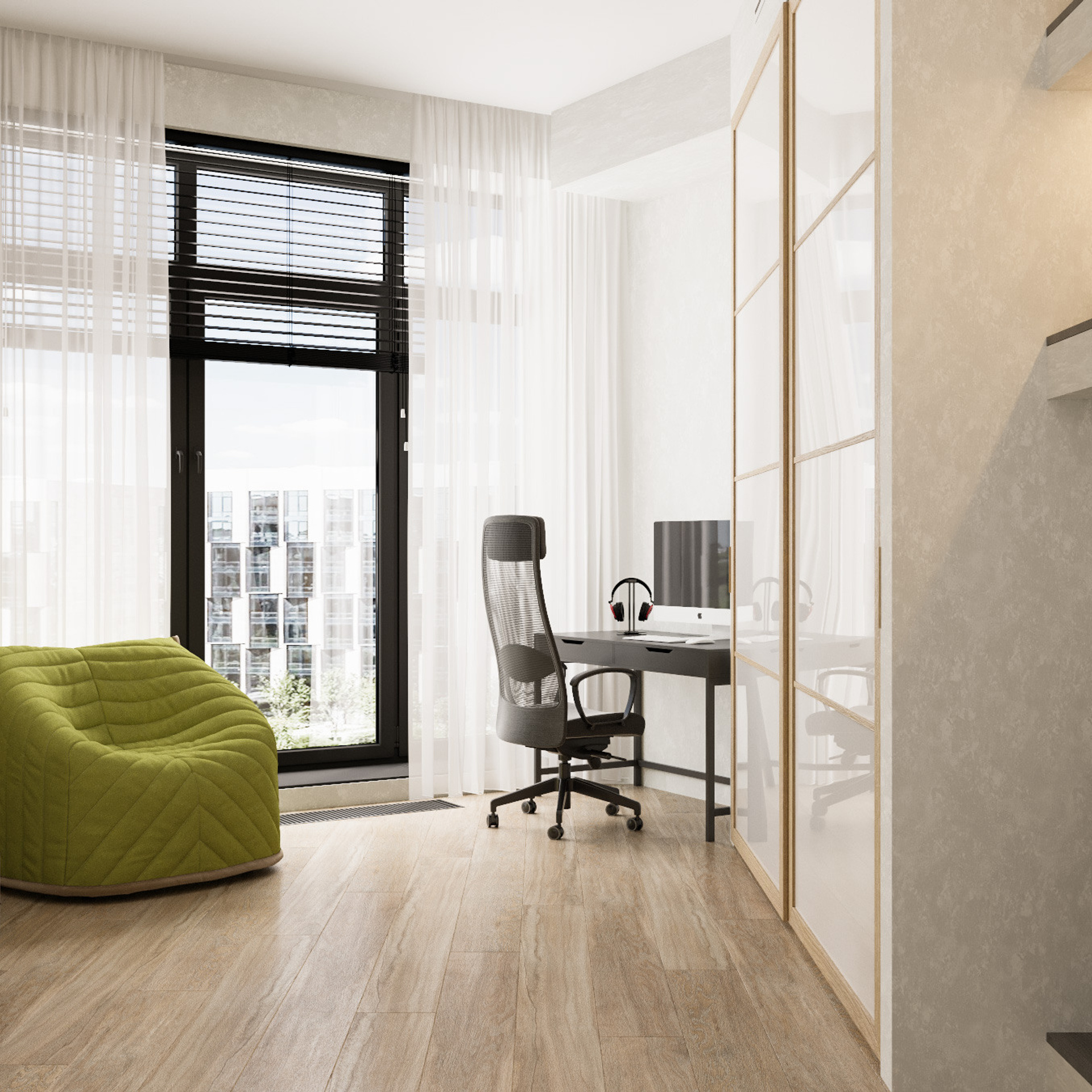 Квартира в Сколково, 130 м². Дизайн интерьера домов и квартир в Москве