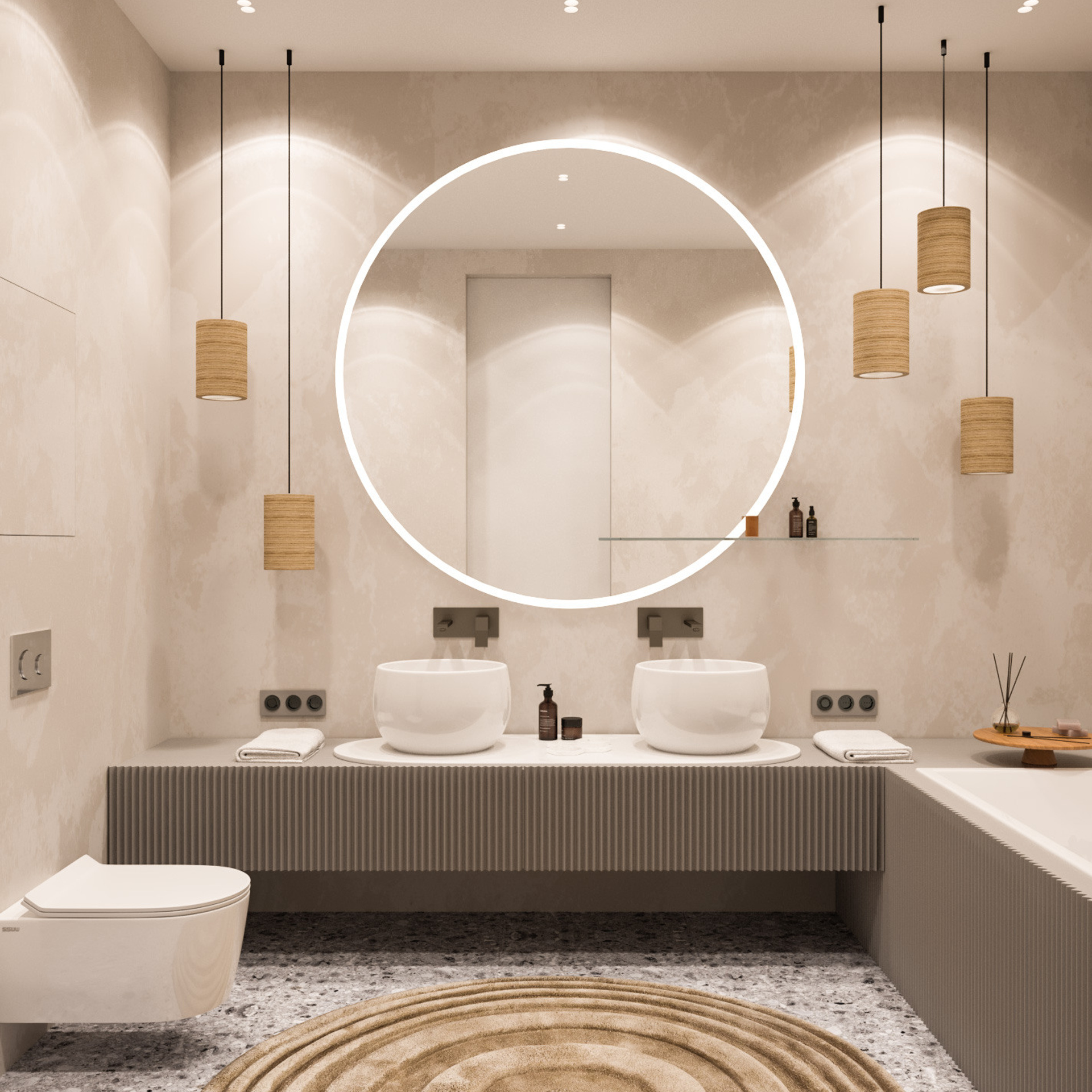 Квартира в Сколково, 130 м². Дизайн интерьера домов и квартир в Москве