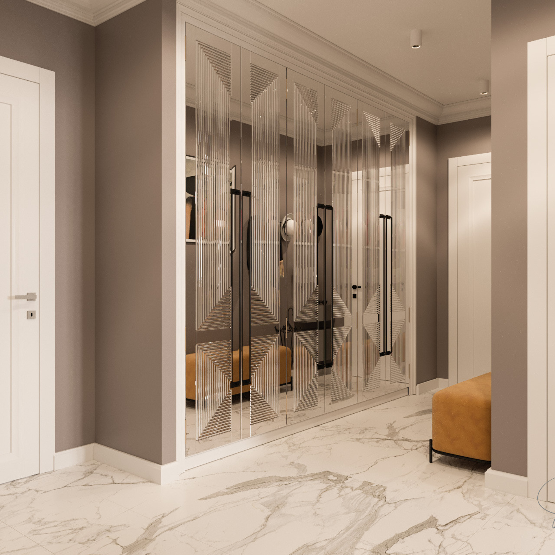 Квартира на ул. Каховка, 86 м². Дизайн интерьера домов и квартир в Москве