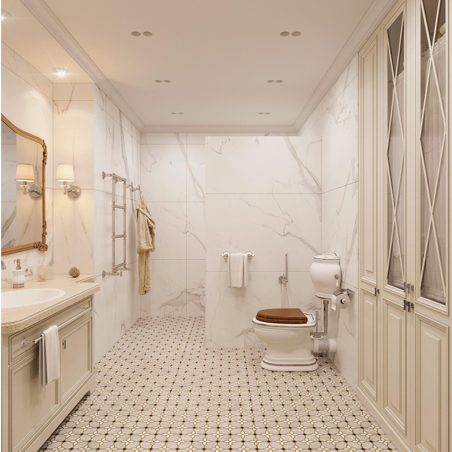 Квартира ЖК «Кверкус», 150 м². Дизайн интерьера домов и квартир в Москве