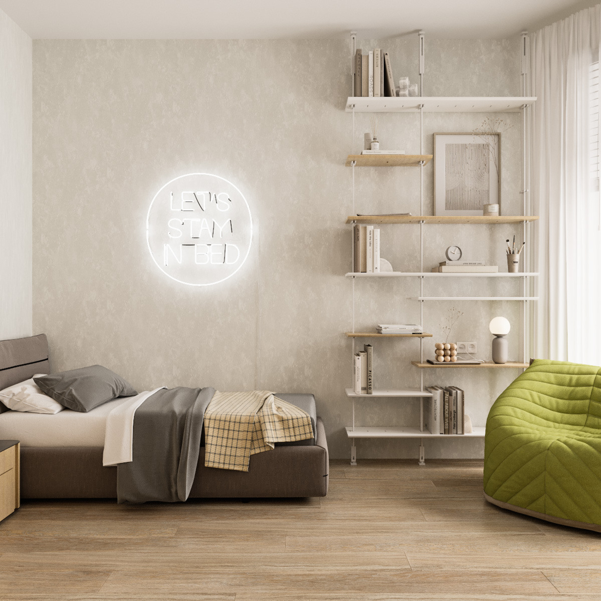 Квартира в Сколково, 130 м². Дизайн интерьера домов и квартир в Москве