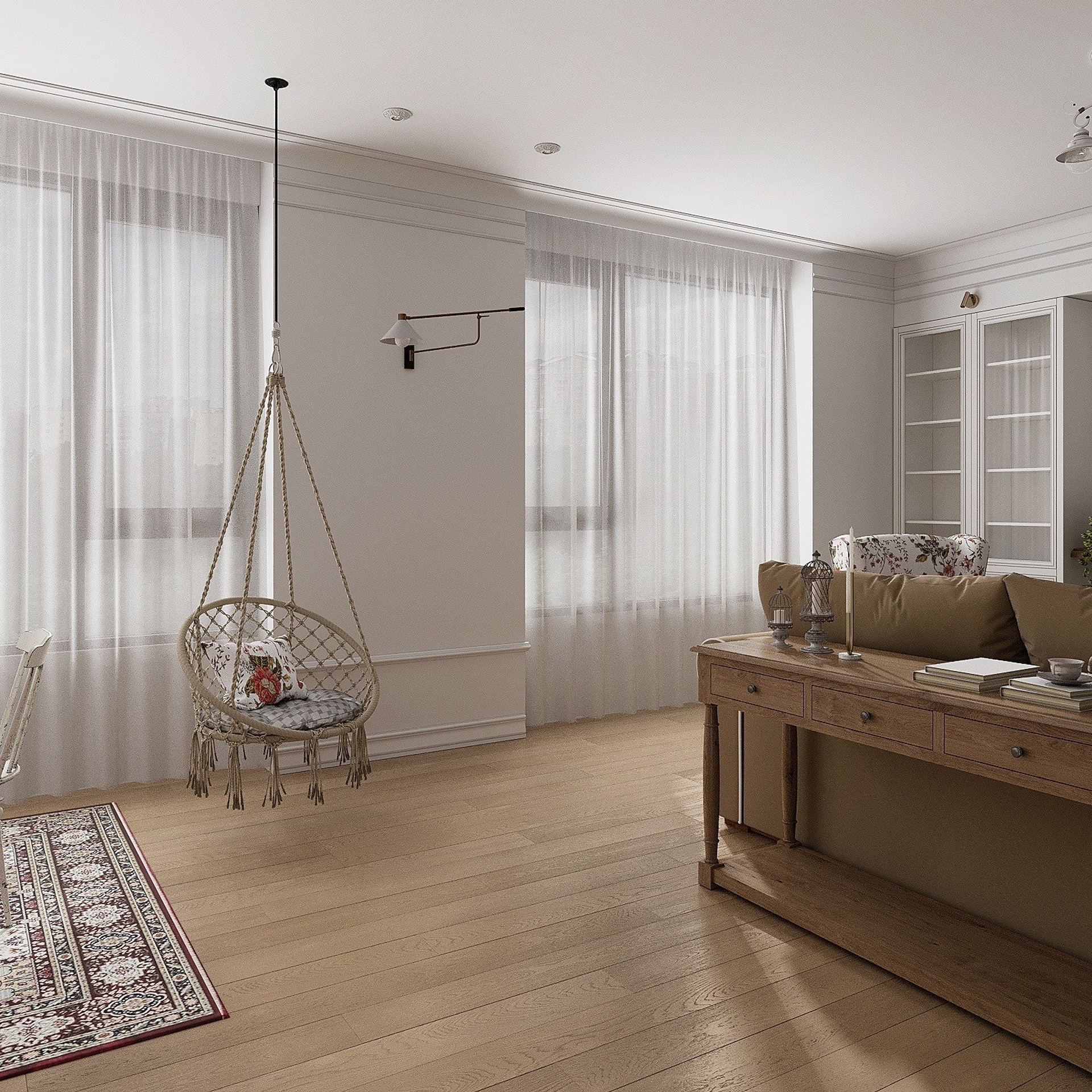 Квартира ЖК «Кверкус-2», 150 м². Дизайн интерьера домов и квартир в Москве