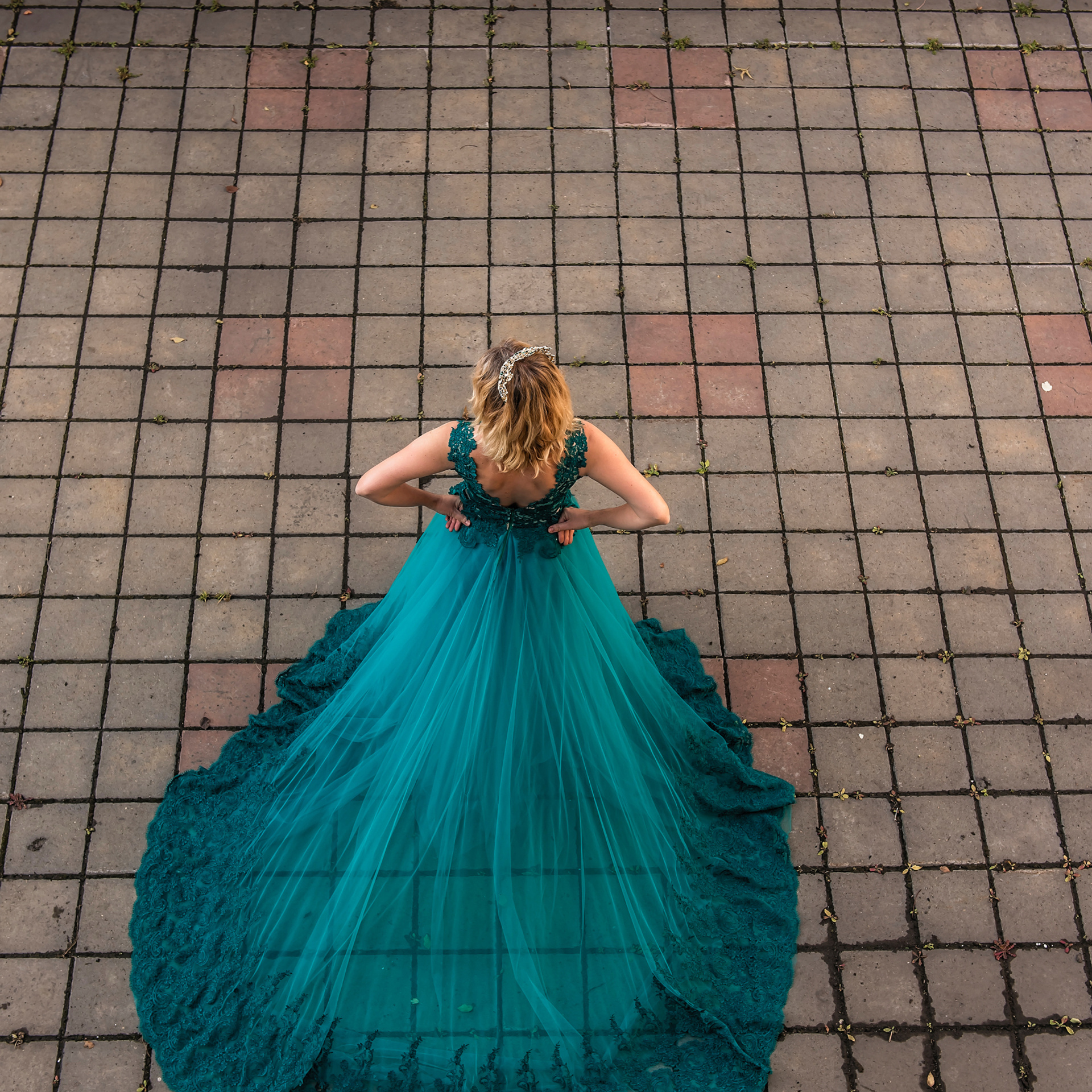 Съемка для каталога на конкурс кутюрье. Wow платье