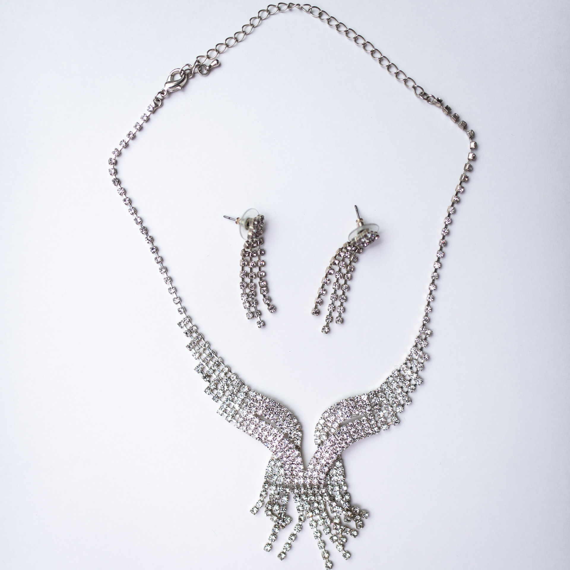 Колье+серьги 400р