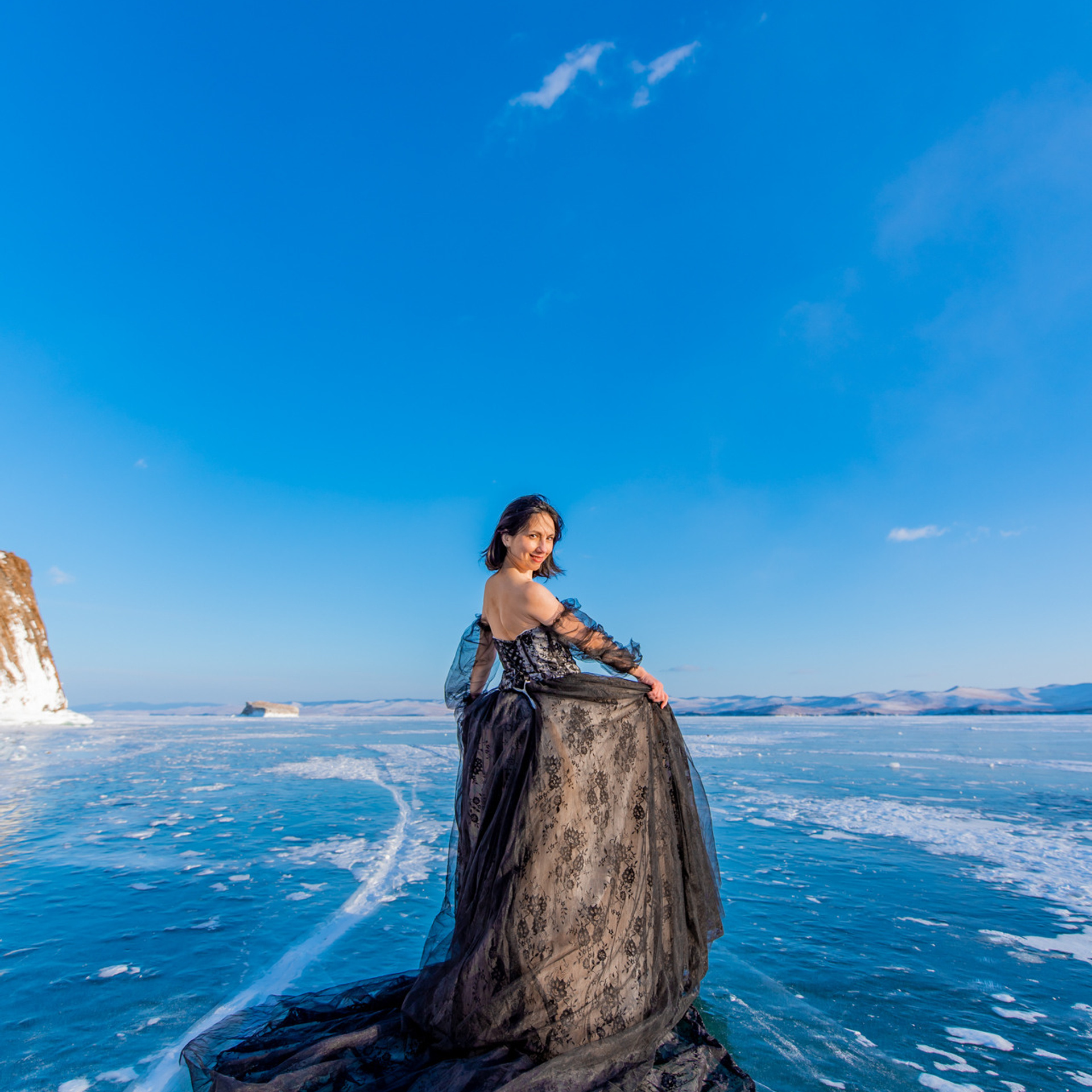 Леди-ночь 42-46р шнуровка