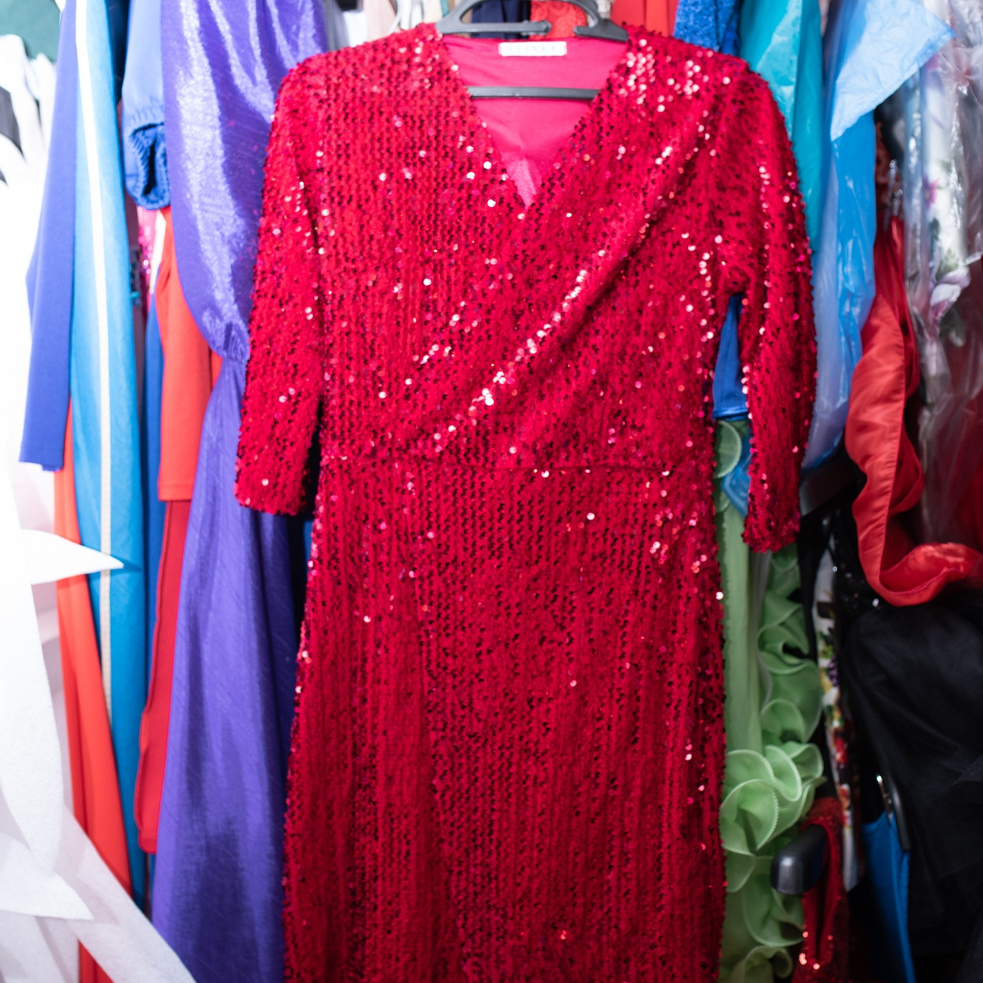 Вельвет пайеточное 42-44(46) 400 ₽