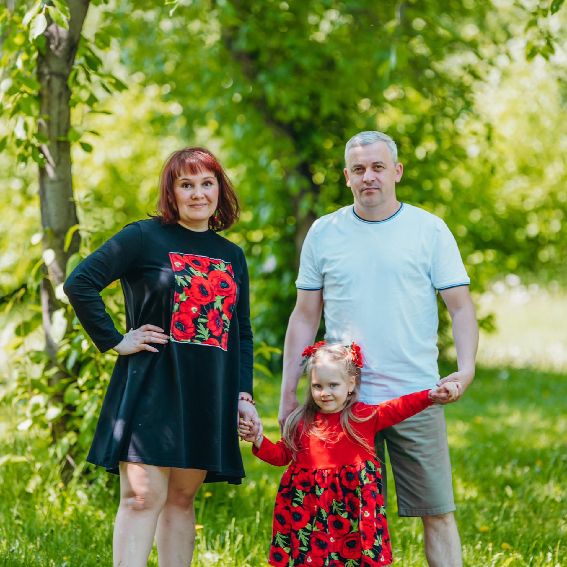 Фотодень. Наталья с семьёй