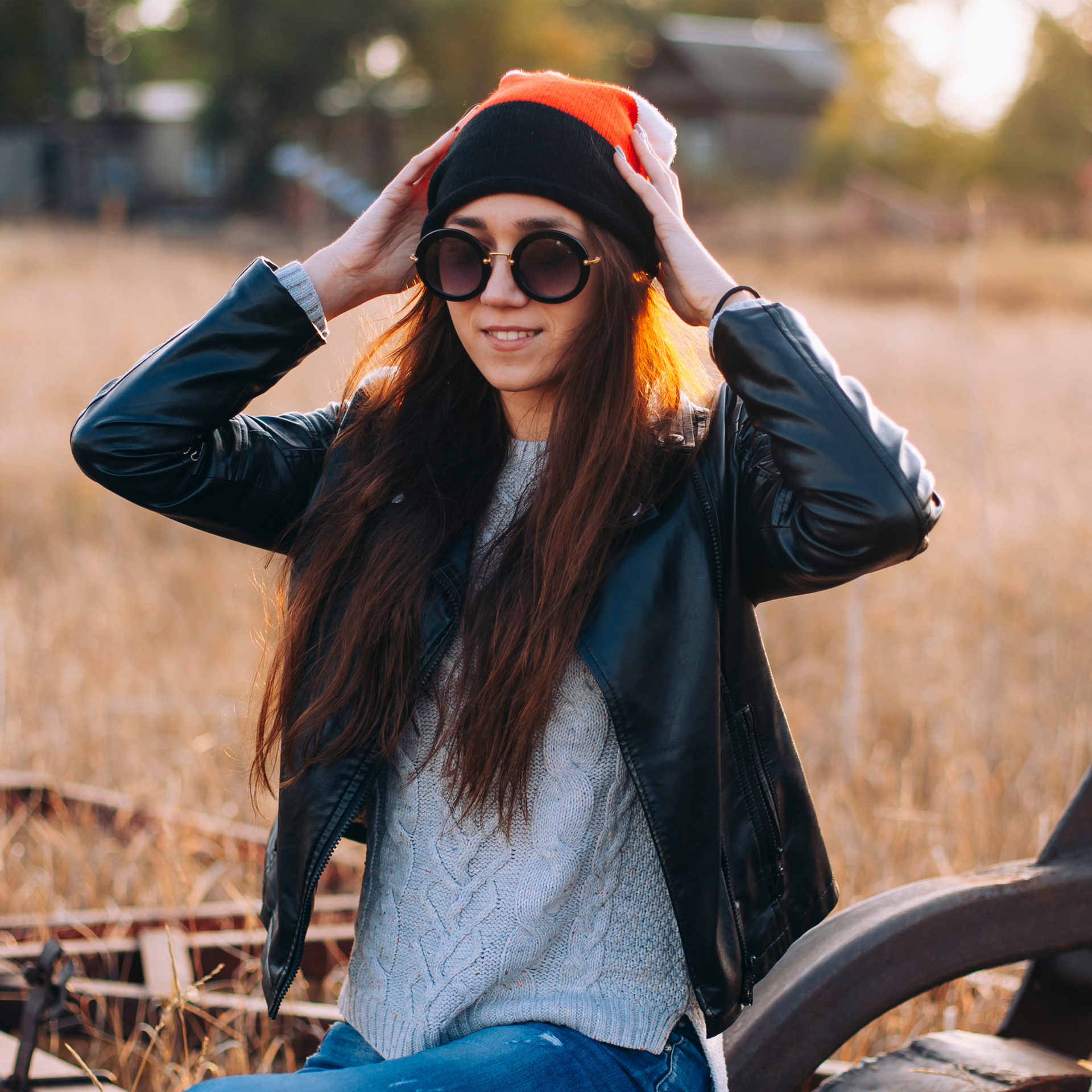 Поле у АЭС Балаково (октябрь 2018)