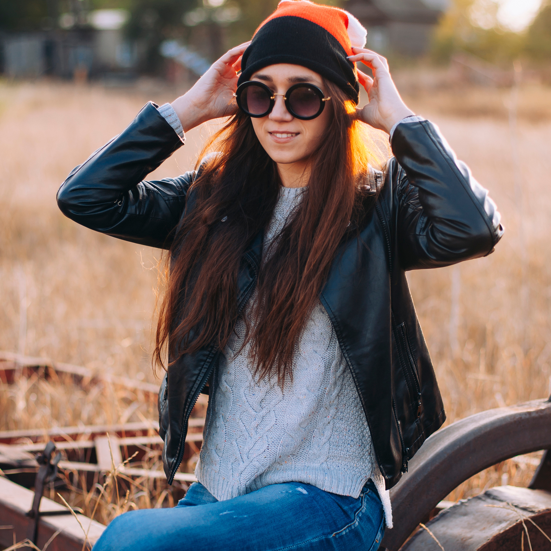 Поле у АЭС Балаково (октябрь 2018)