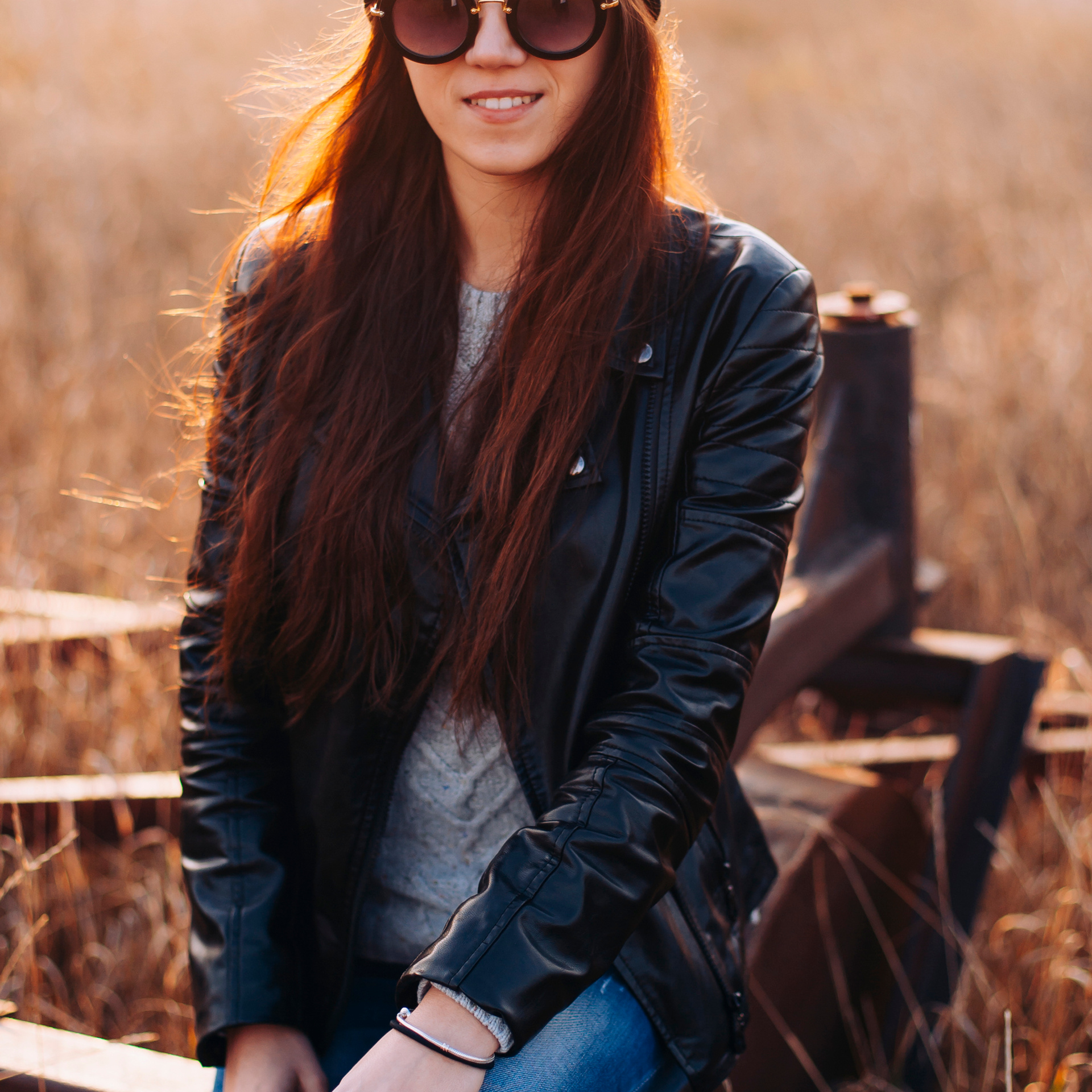 Поле у АЭС Балаково (октябрь 2018)