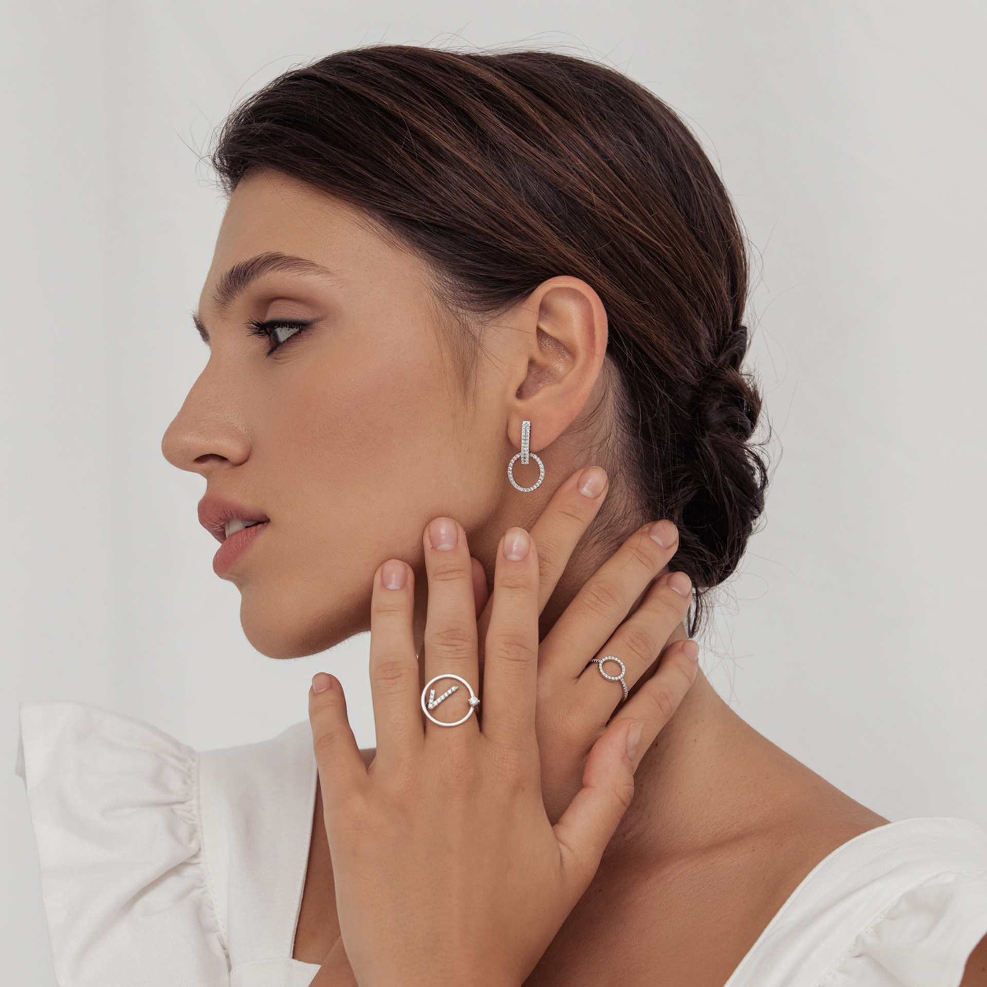 Съёмка для ювелирного бренда