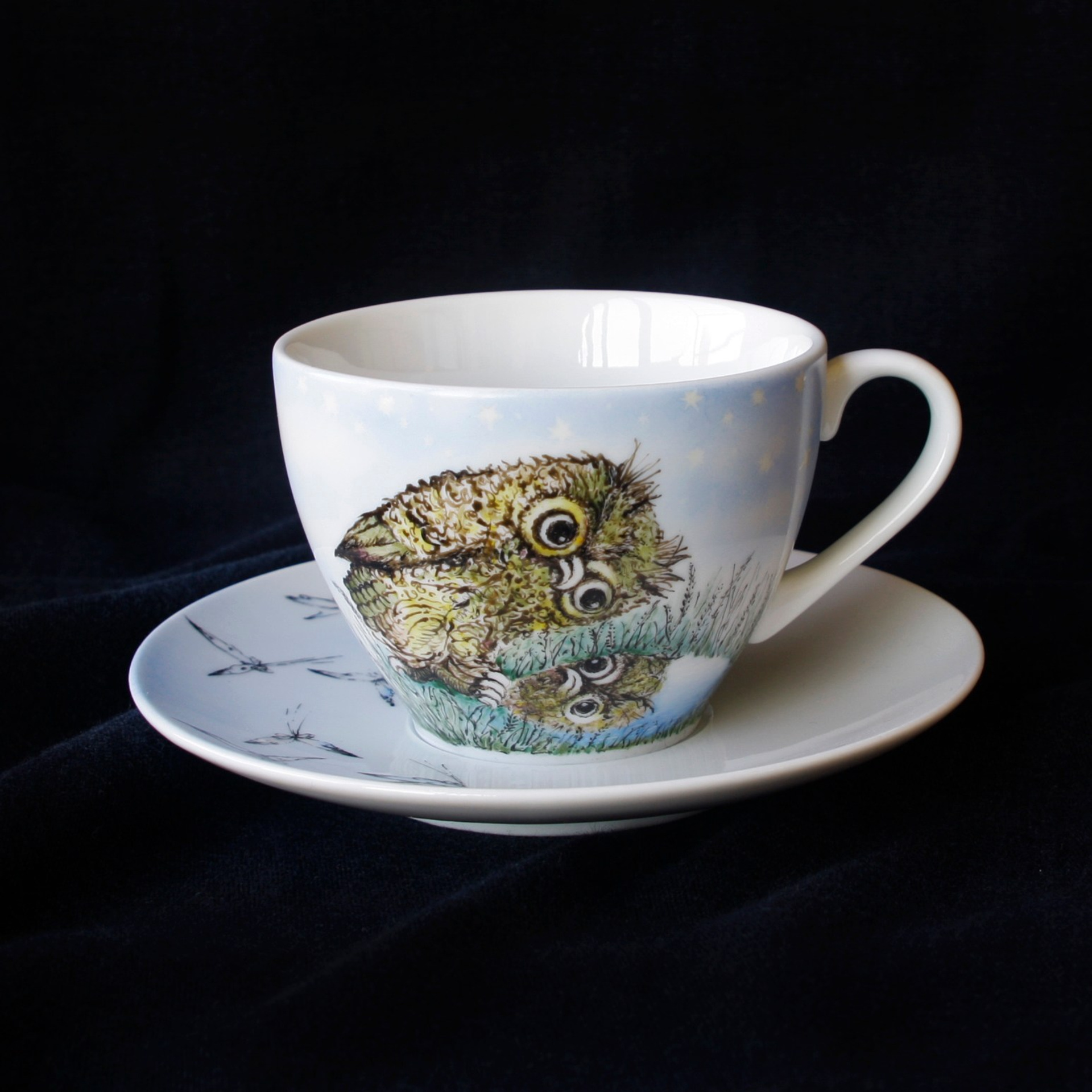 Роспись фарфора на заказ в Санкт-Петербурге. Художник по фарфору в Санкт-Петербурге Писаревская Екатерина