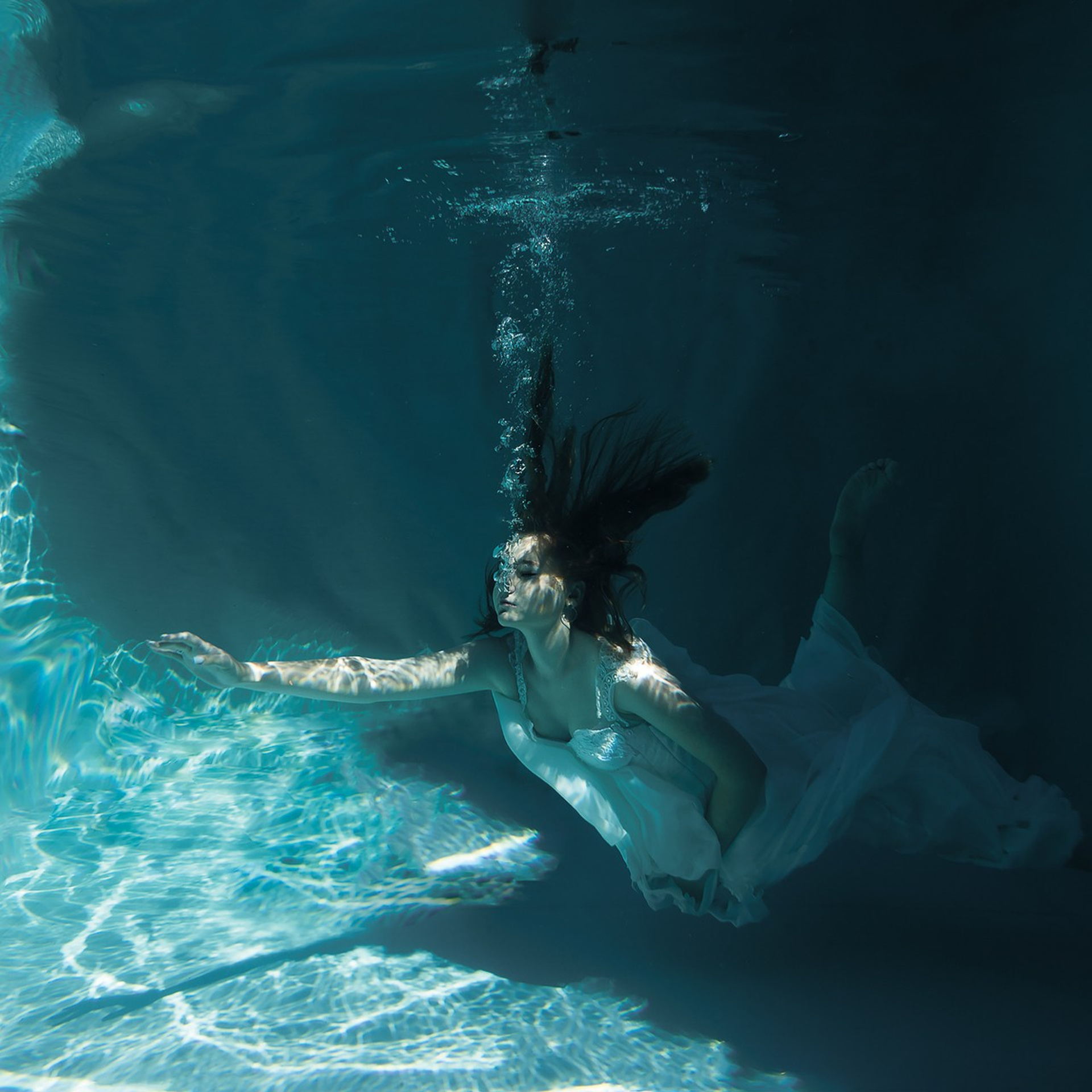 СЕРИЯ ПОРТРЕТОВ ПОД ВОДОЙ