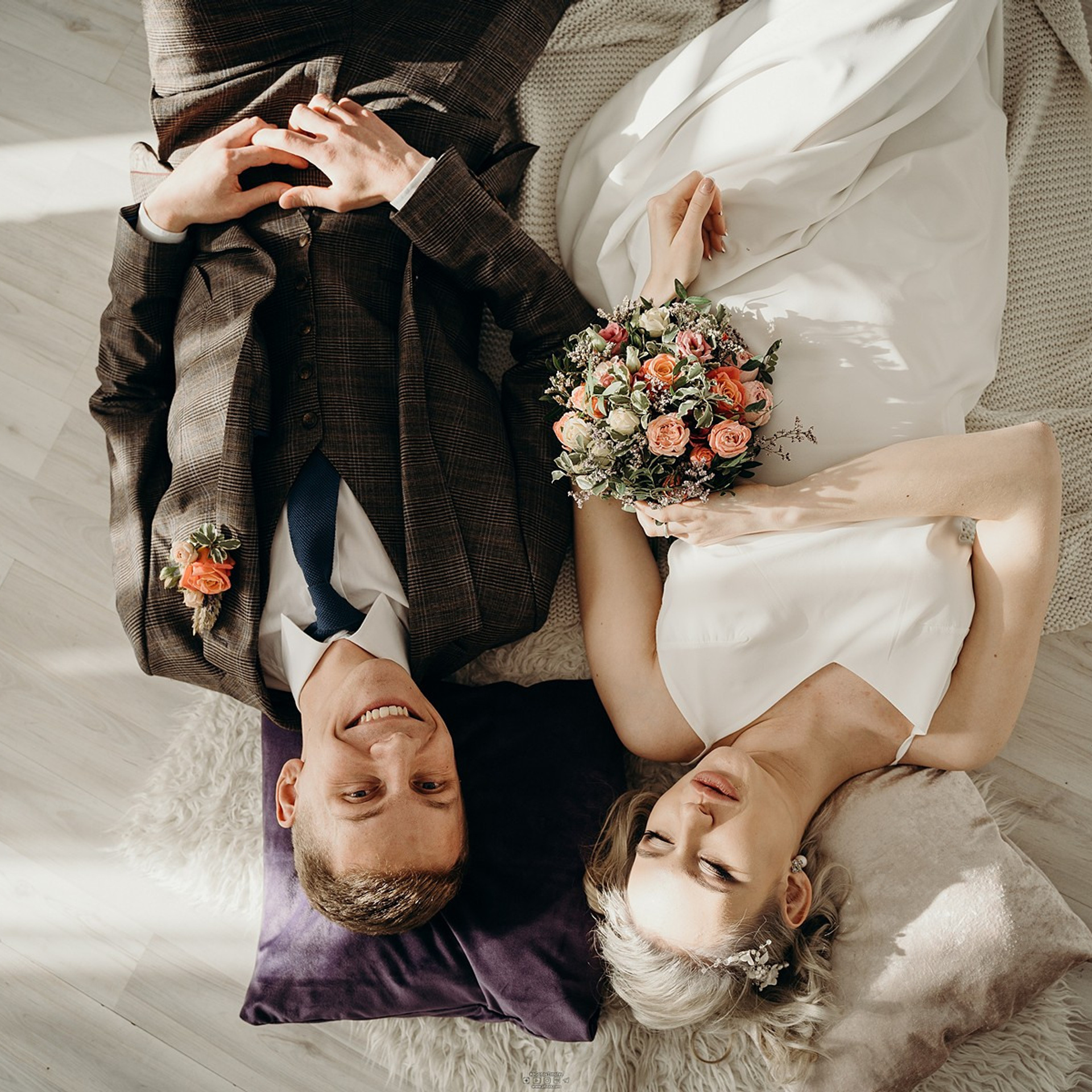 Свадебная история. Контент съемка под ключ. Световое шоу / Москва и Мо