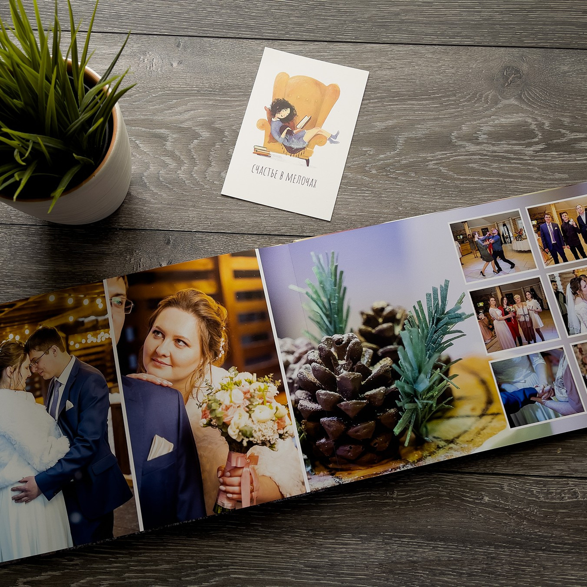 Печать фотокниги. Контент съемка под ключ. Световое шоу / Москва и Мо