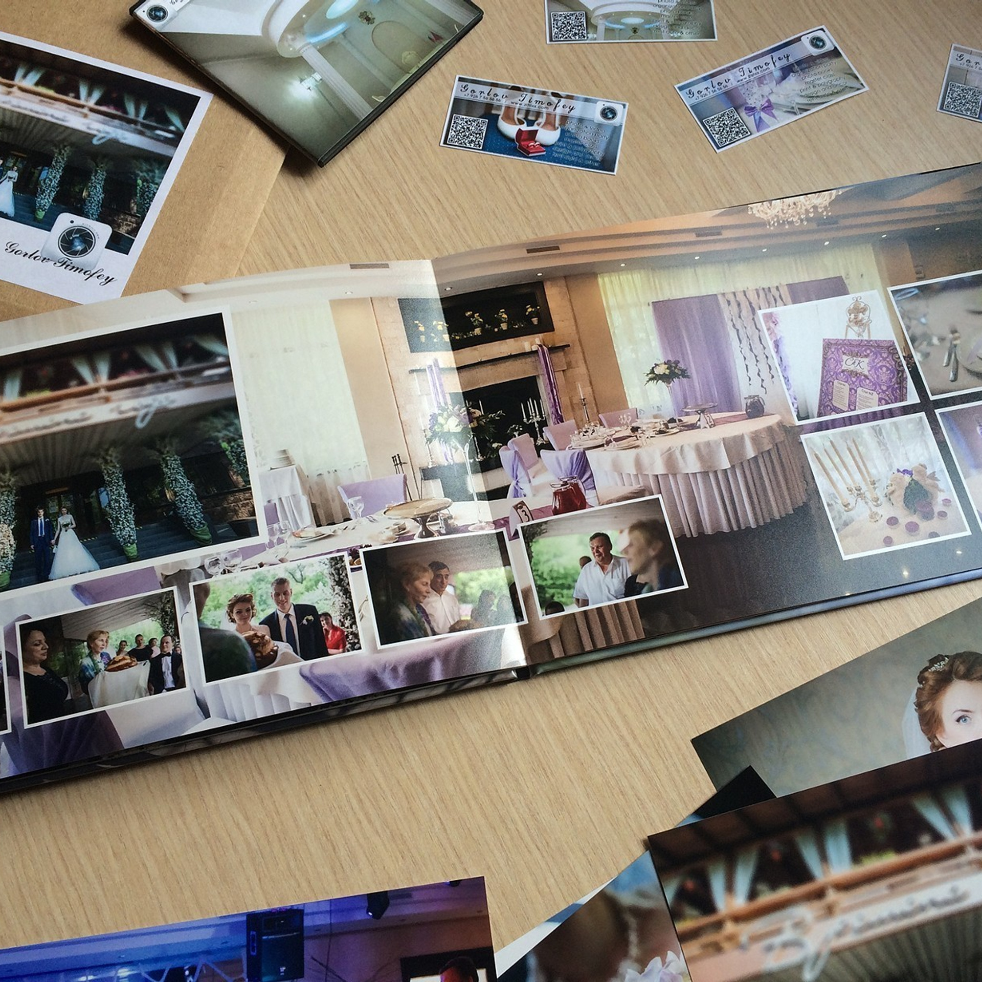 Печать фотокниги. Контент съемка под ключ. Световое шоу / Москва и Мо