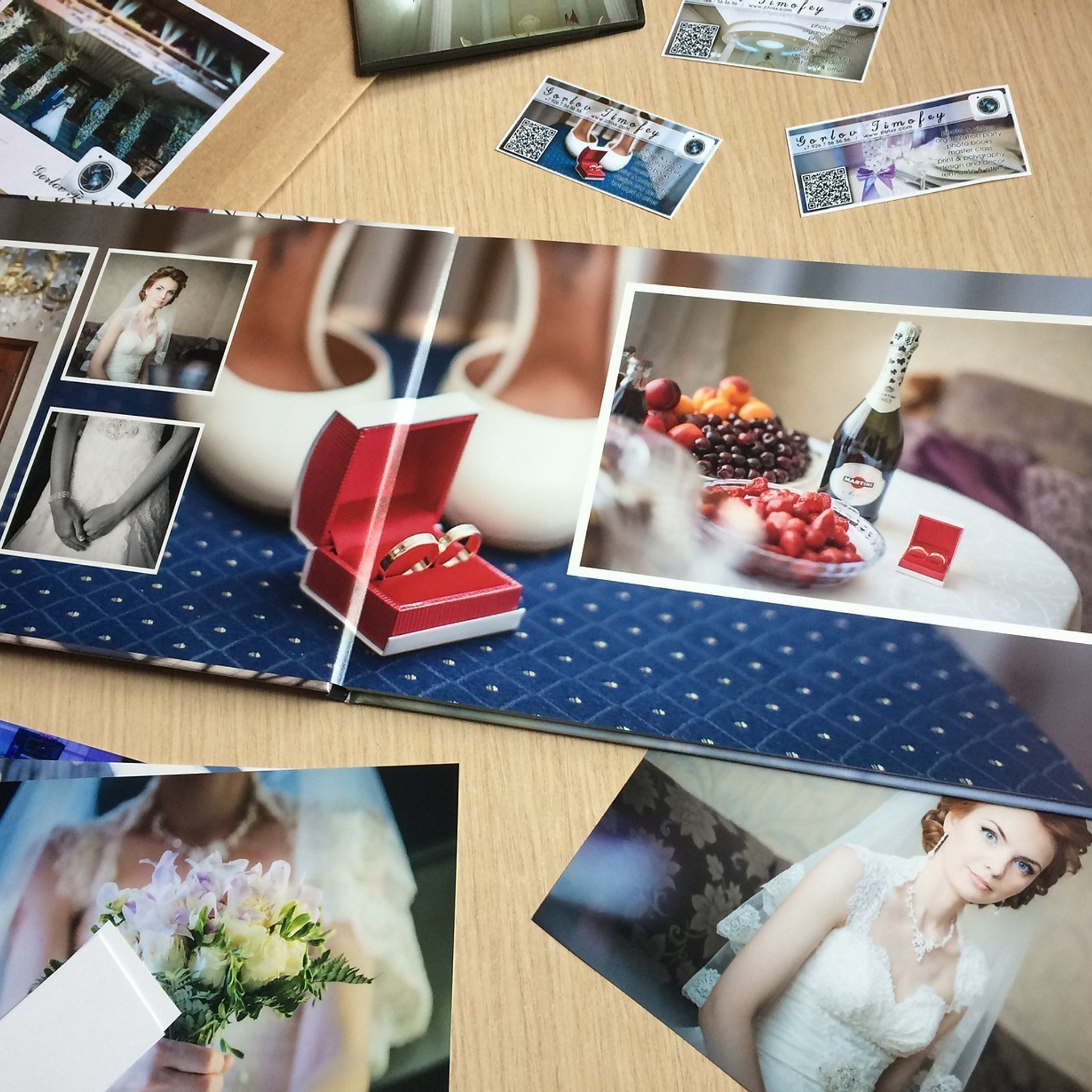 Печать фотокниги. Контент съемка под ключ. Световое шоу / Москва и Мо