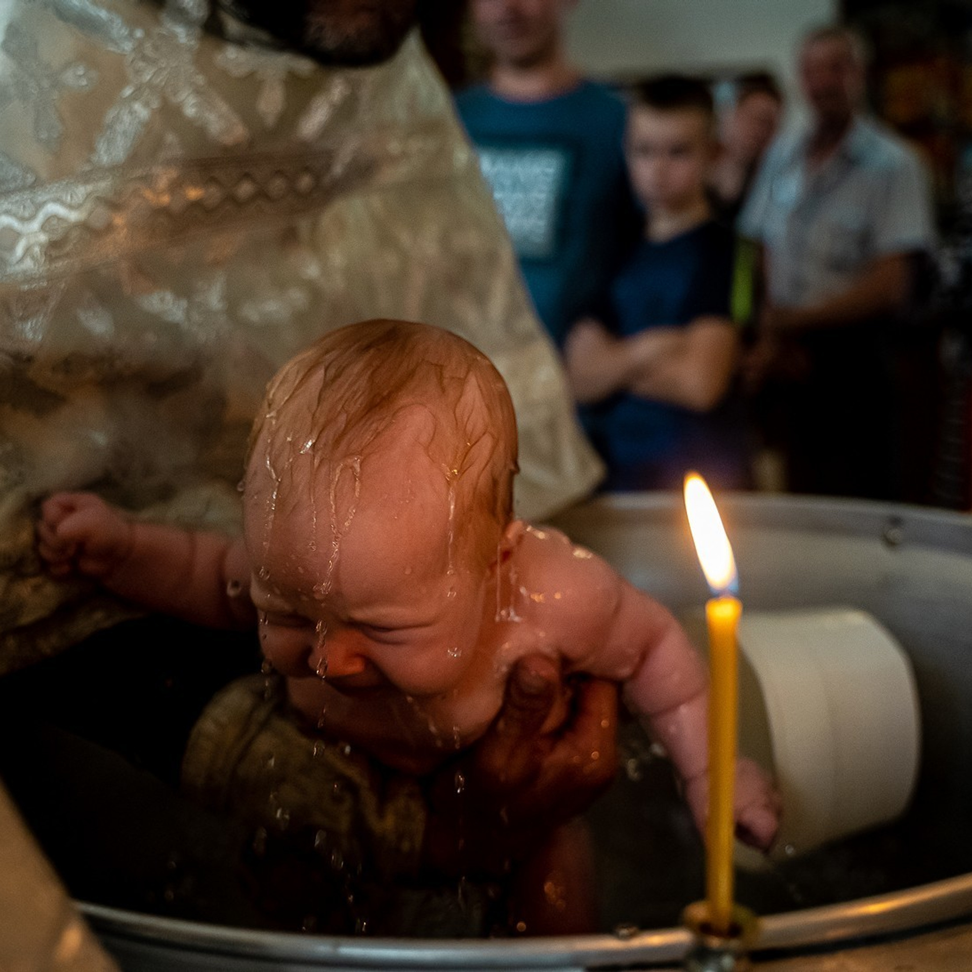 Крещение и выписка из роддома. Контент съемка под ключ. Световое шоу / Москва и Мо