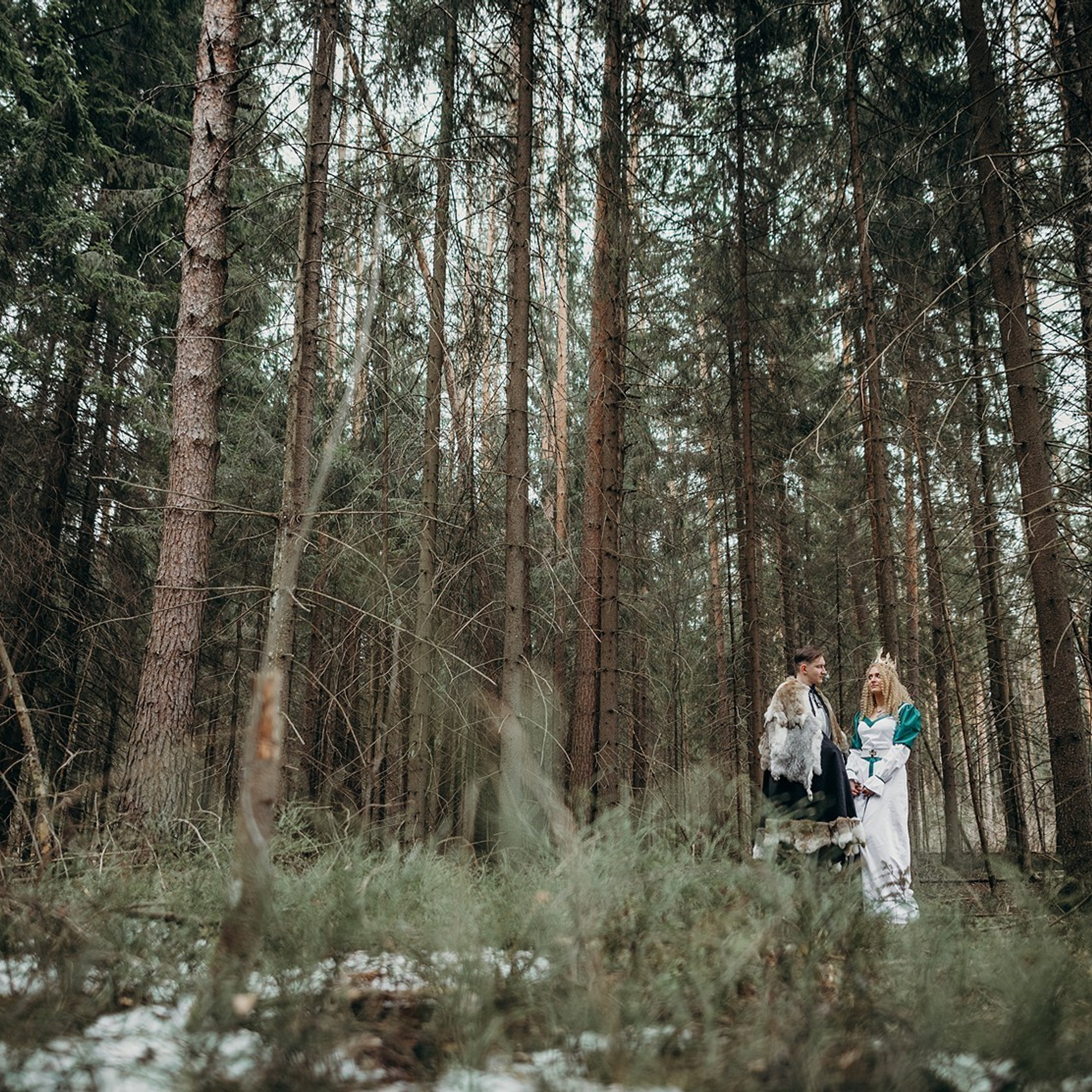 Свадебная история. Контент съемка под ключ. Световое шоу / Москва и Мо